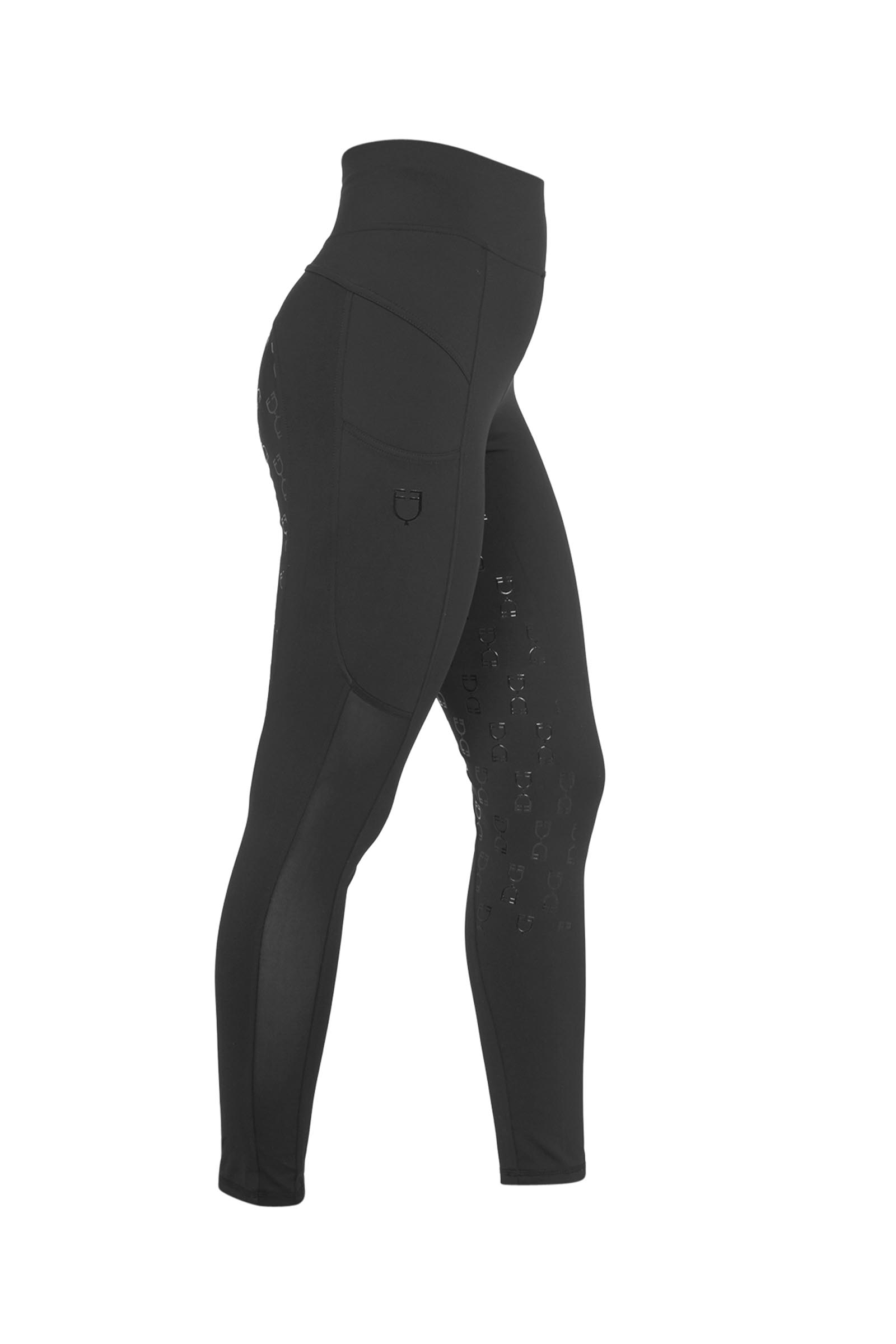 Equestro SS2026 Leggings equitazione micro mesh donna  