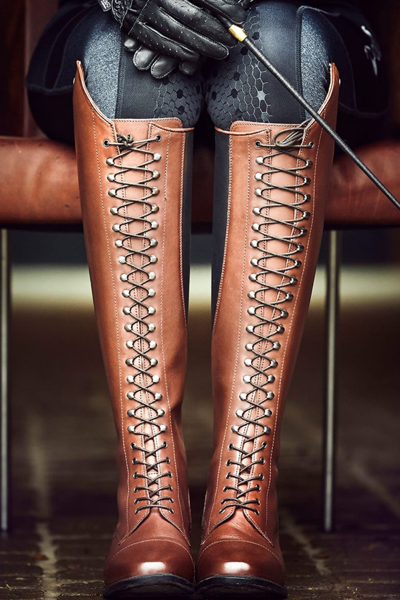 Suedwind Footwear Legacy Venado Stivali Alti Da Equitazione Con Lacci