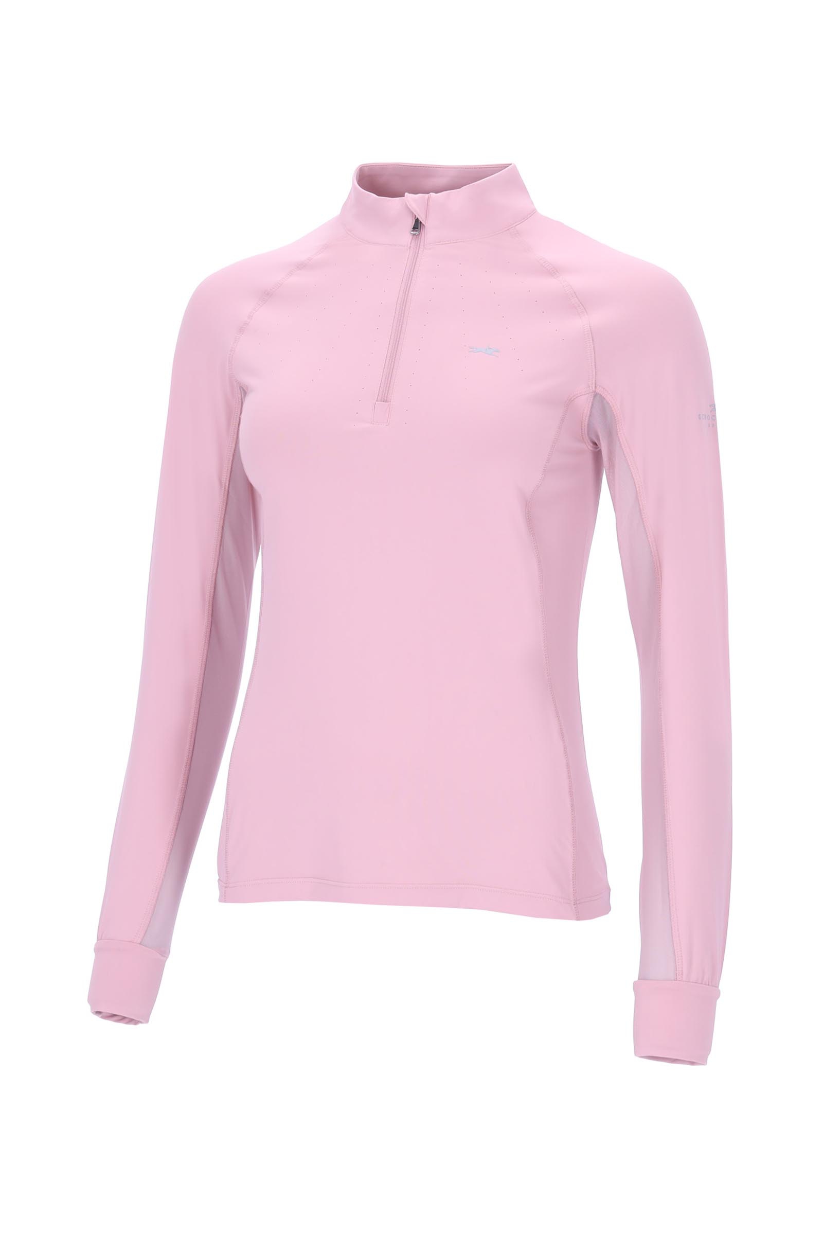 Powder Pink Schockem&ouml;hle Sports Angie Style maglia da allenamento donna a maniche lunghe