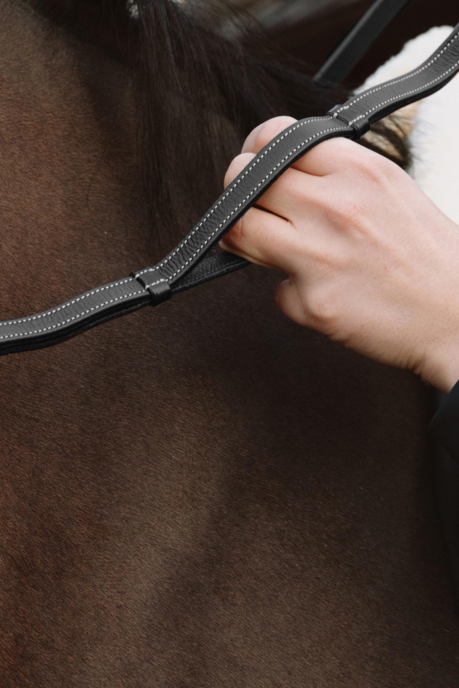 Dy'on Working redini in cuoio con fermate in cuoio 13 mm  