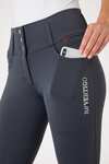 B Vertigo pantaloni da equitazione donna Meghan a vita alta con full seat UPF 50+