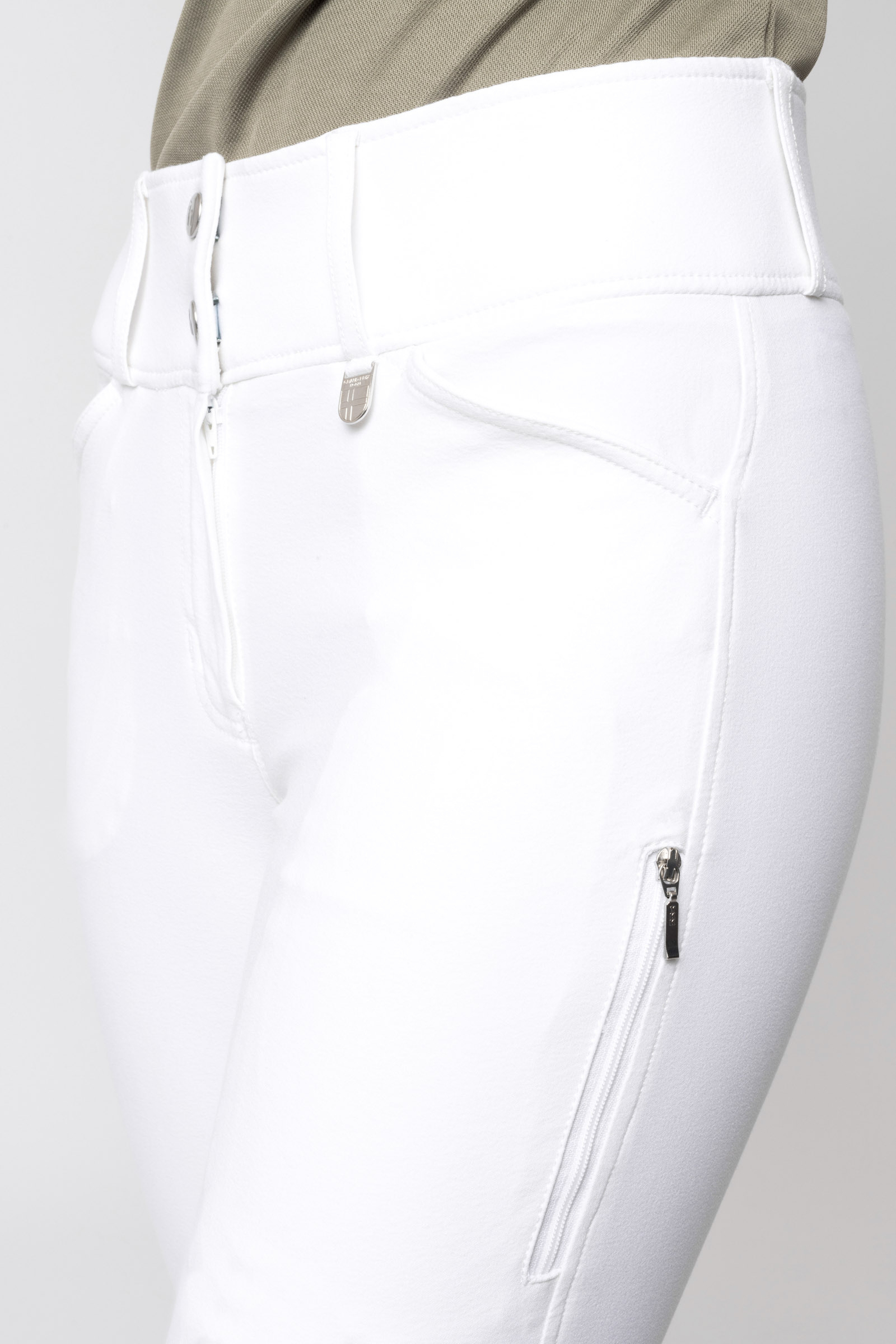 Horze Grand Prix II Pantaloni da equitazione con grip al ginocchio in silicone da donna