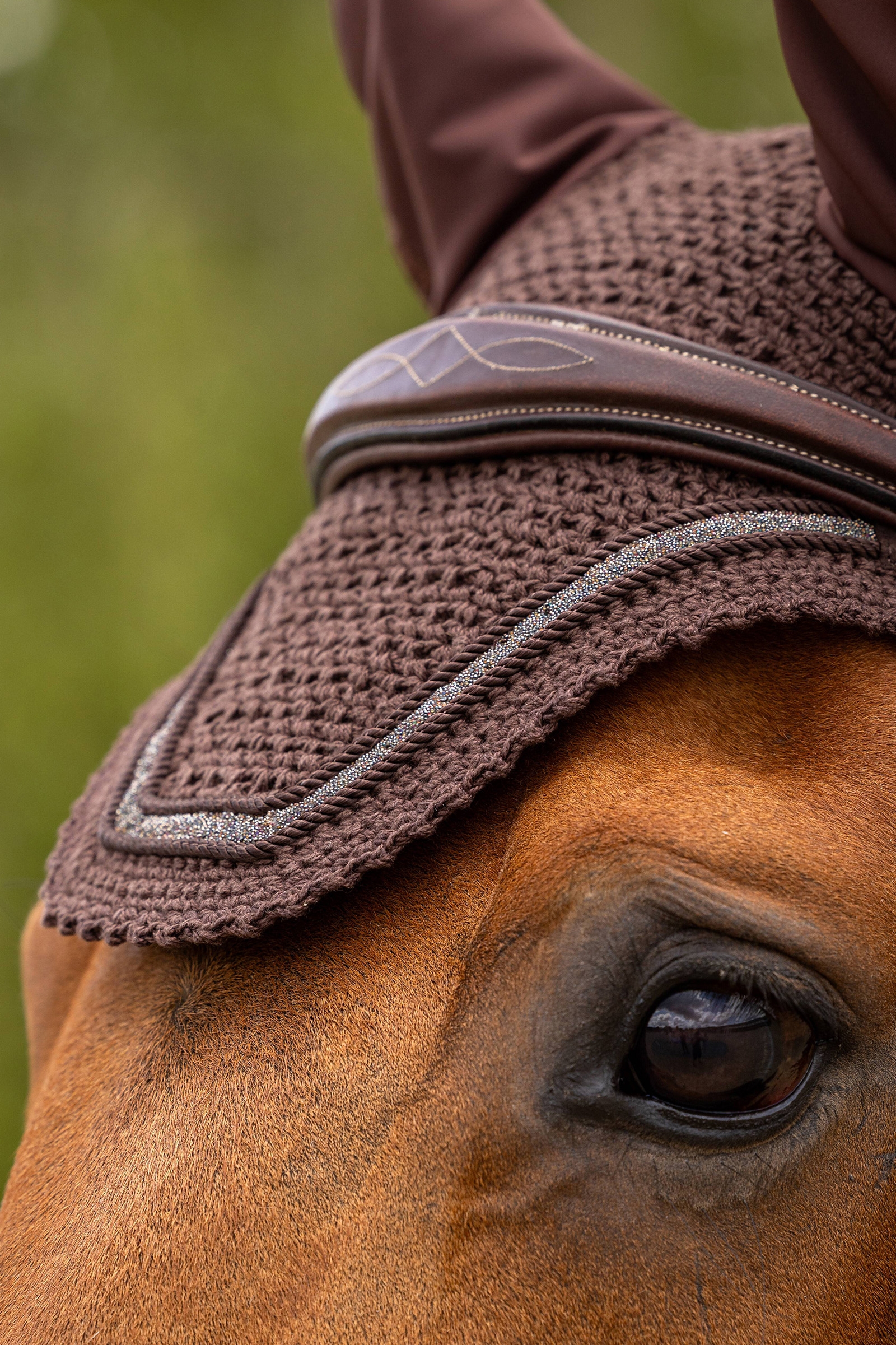 LeMieux Crystal Cappuccio antimosche