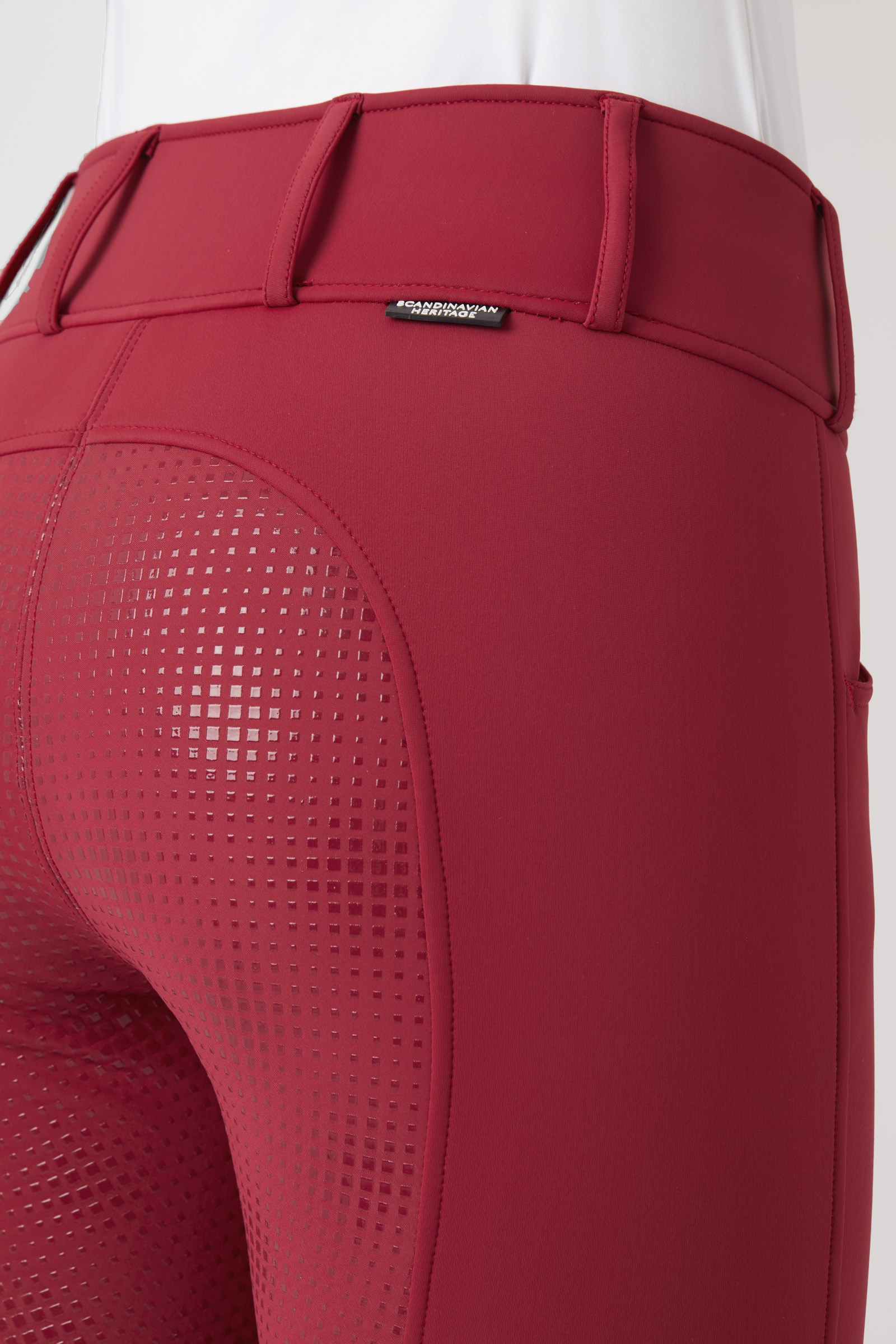 Horze Grand Prix Pantaloni da equitazione Thermo in softshell con silicone FS da donna