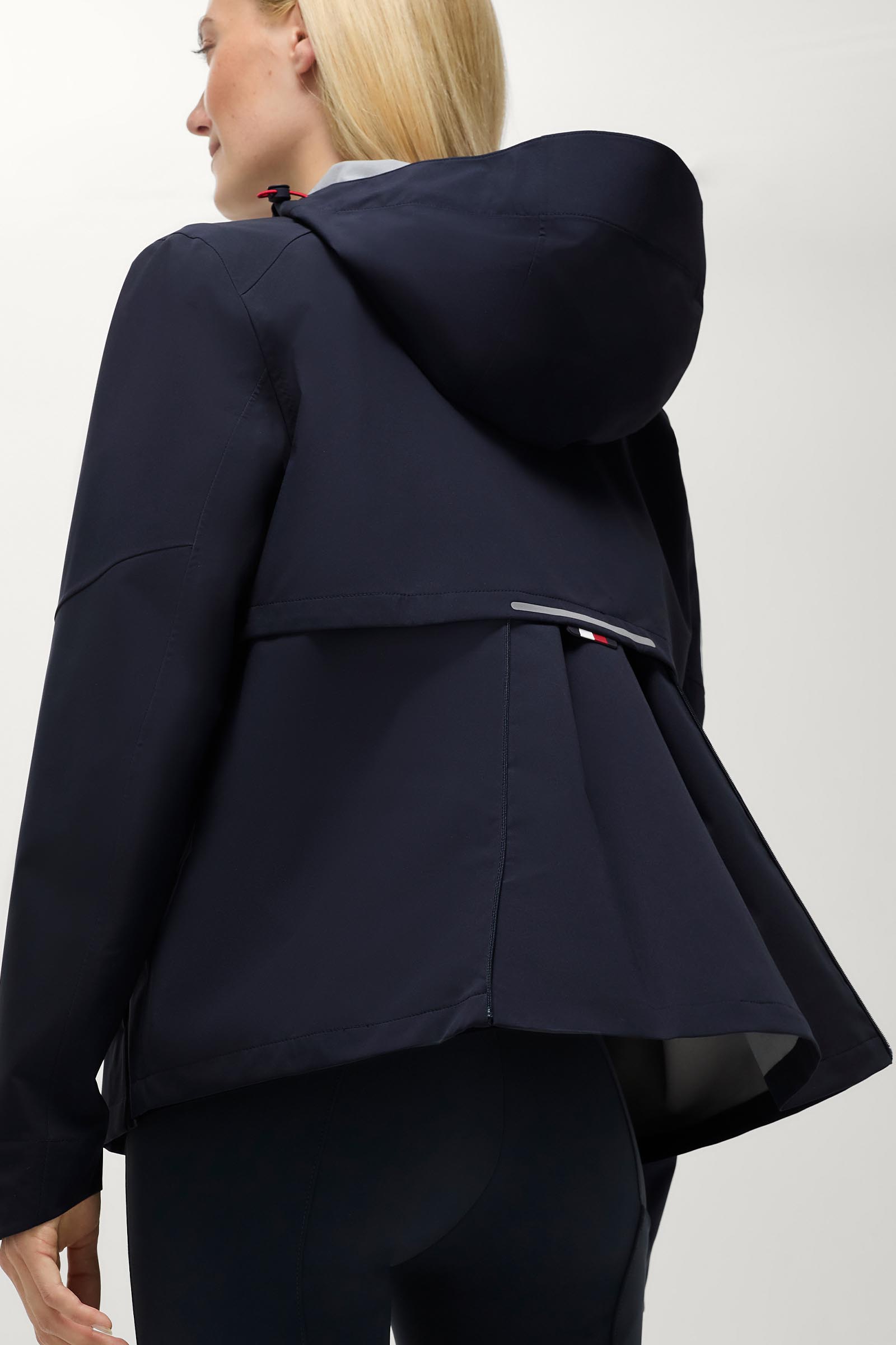 Tommy Hilfiger Equestrian Upland giacca antipioggia donna compatibile con airbag