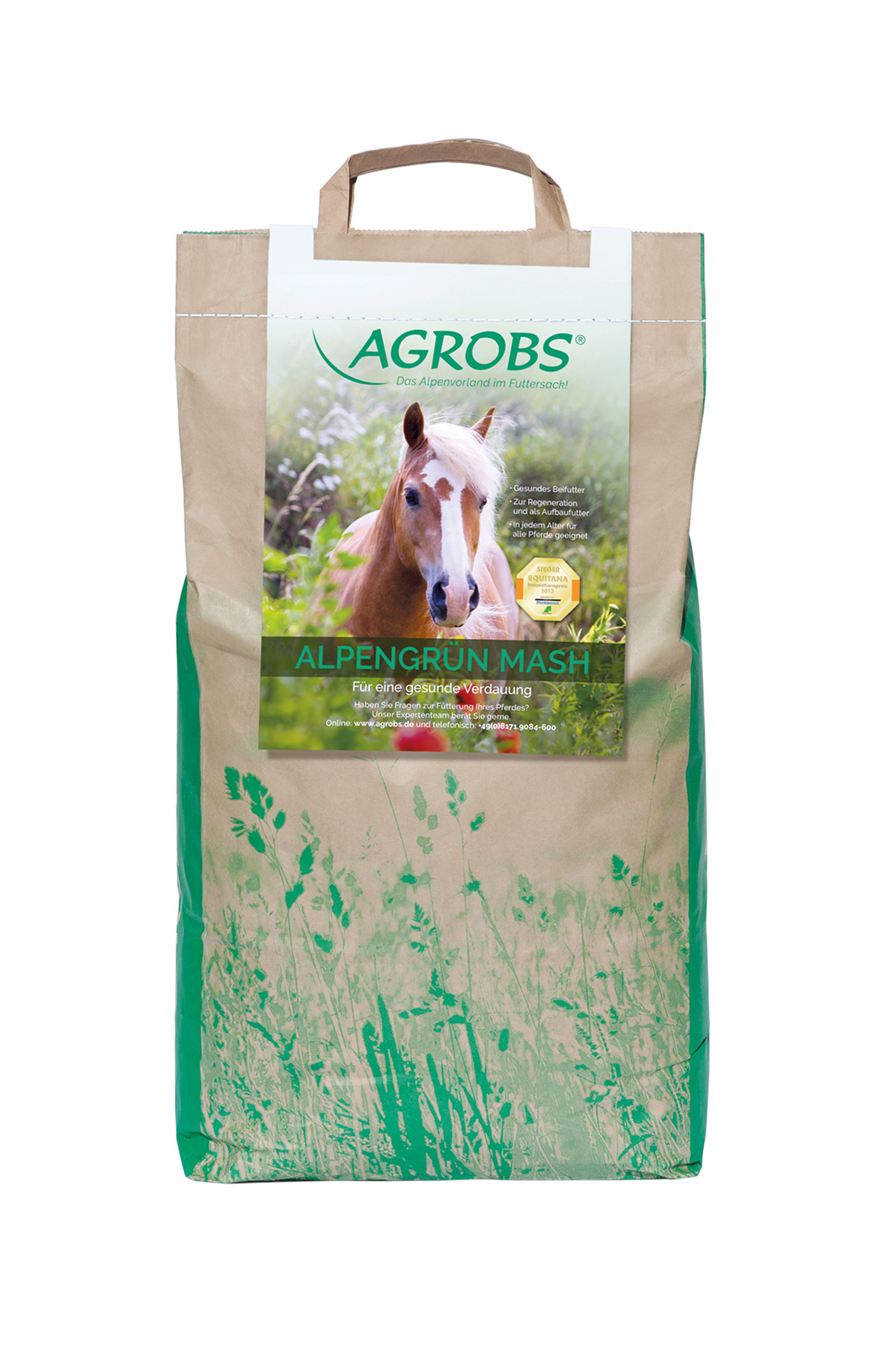 Agrobs Alpengr&uuml;n Mash 5kg Confezione di ricarica