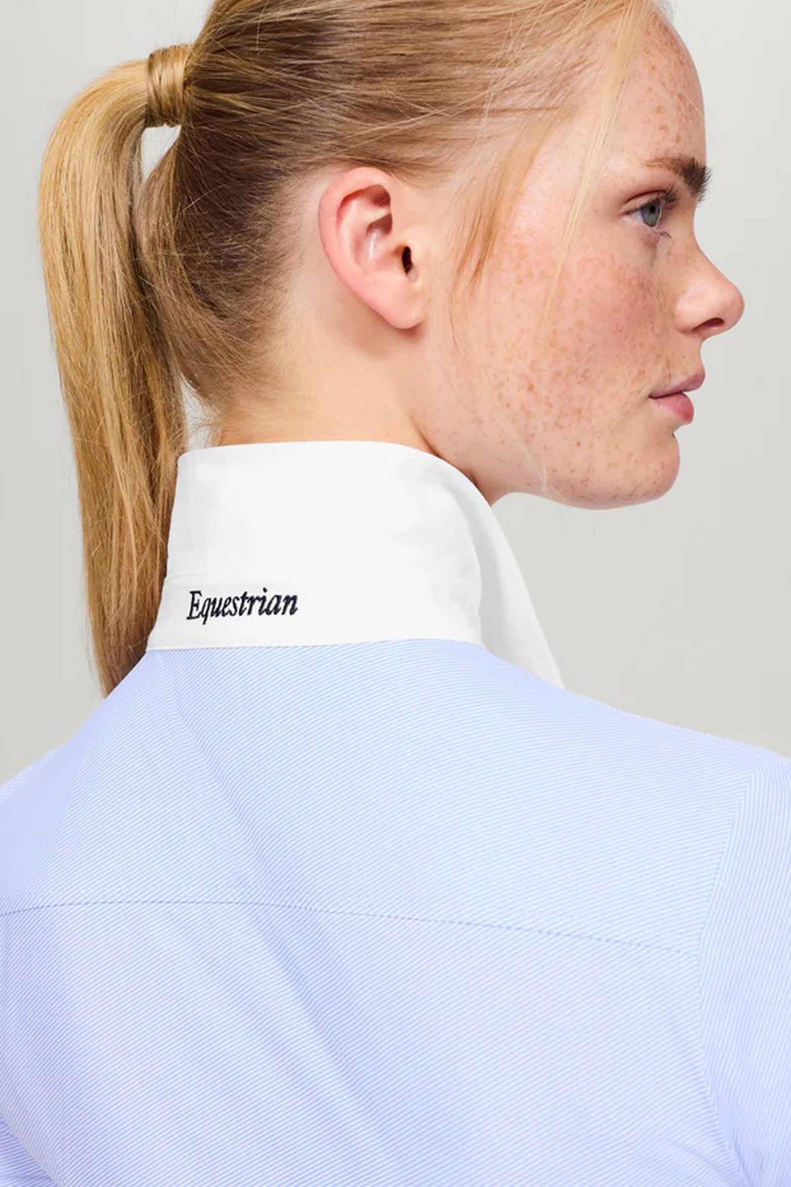 Tommy Hilfiger Essex camicia oxford elasticizzata da donna