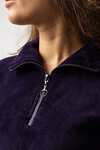 Horze Frieda Maglione fleece anorak da donna