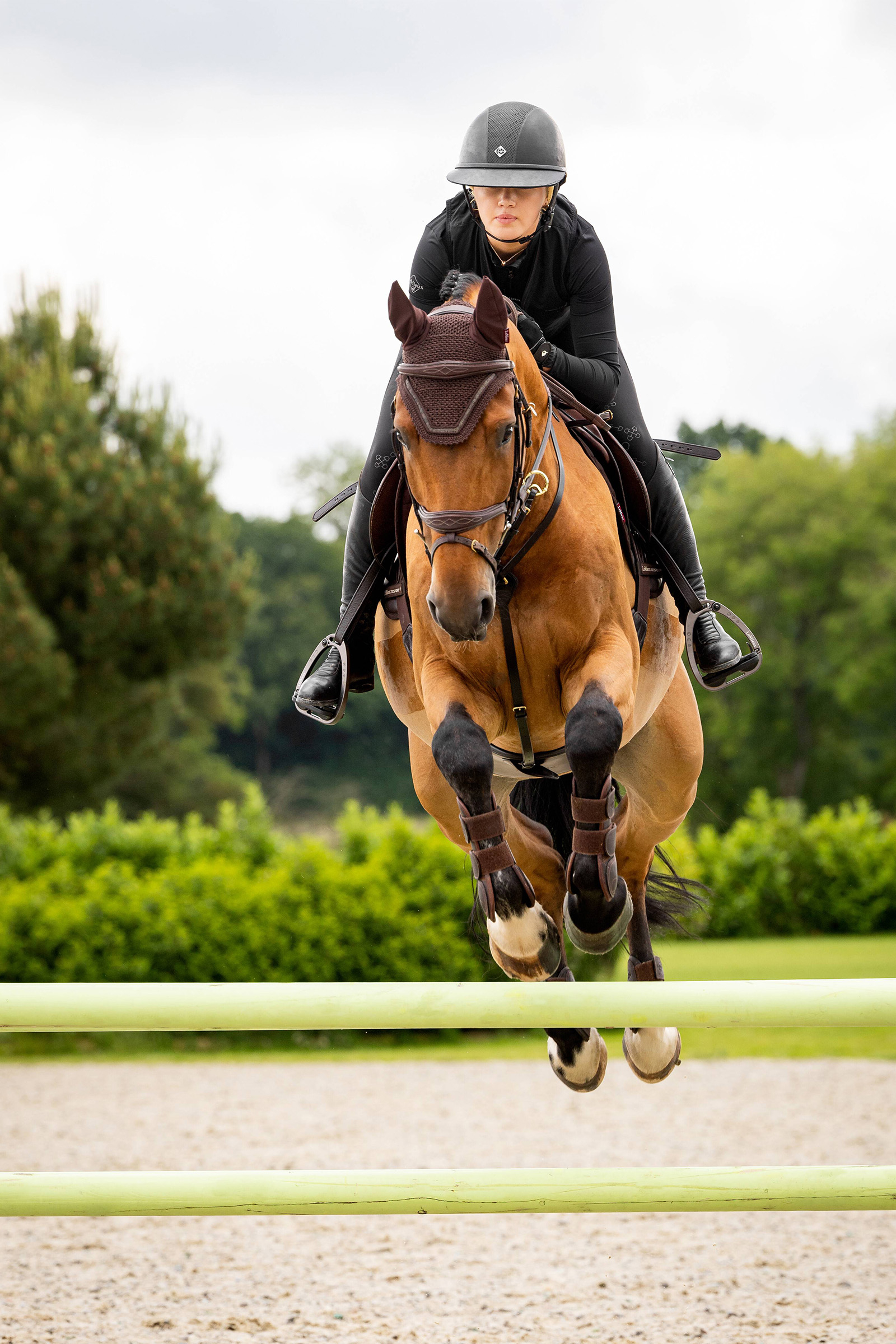 LeMieux Crystal Cappuccio antimosche