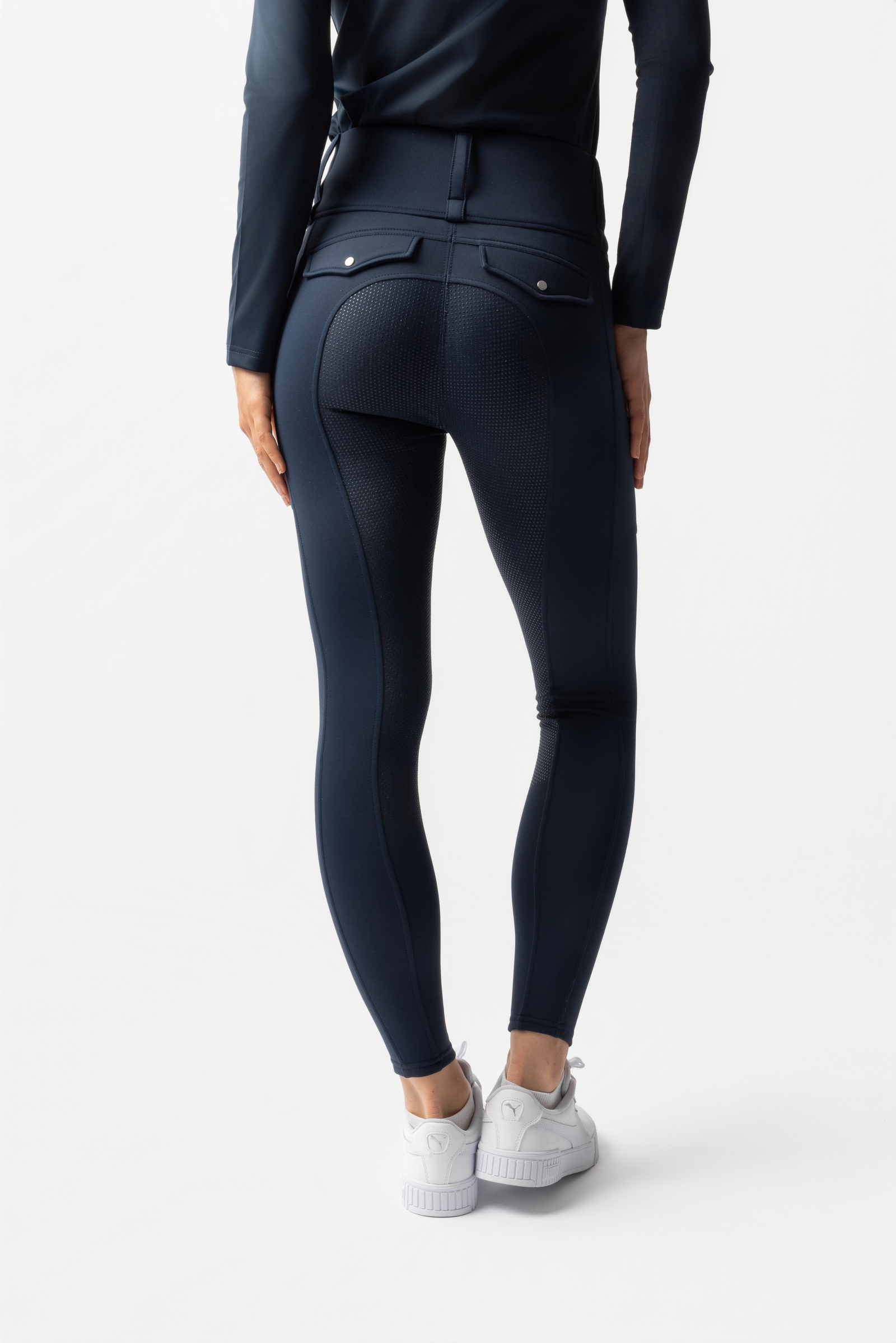 Horze Anya pantaloni equitazione thermo hybrid donna full grip