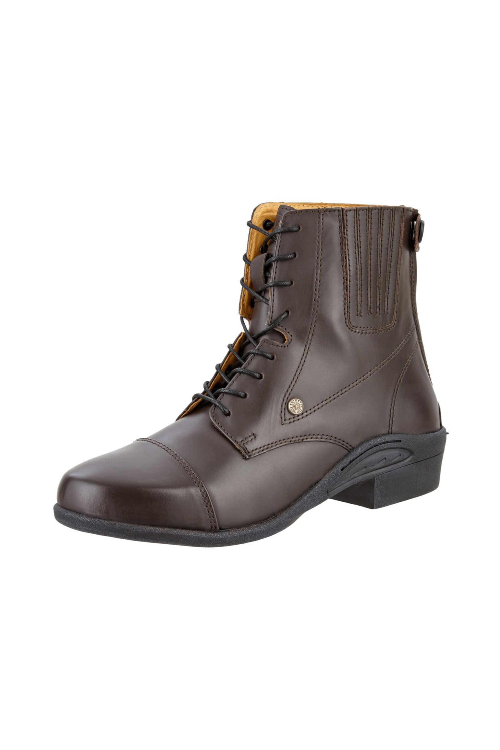 Brown Suedwind Footwear Ultima BZ Lace, cerniera posteriore e lacci