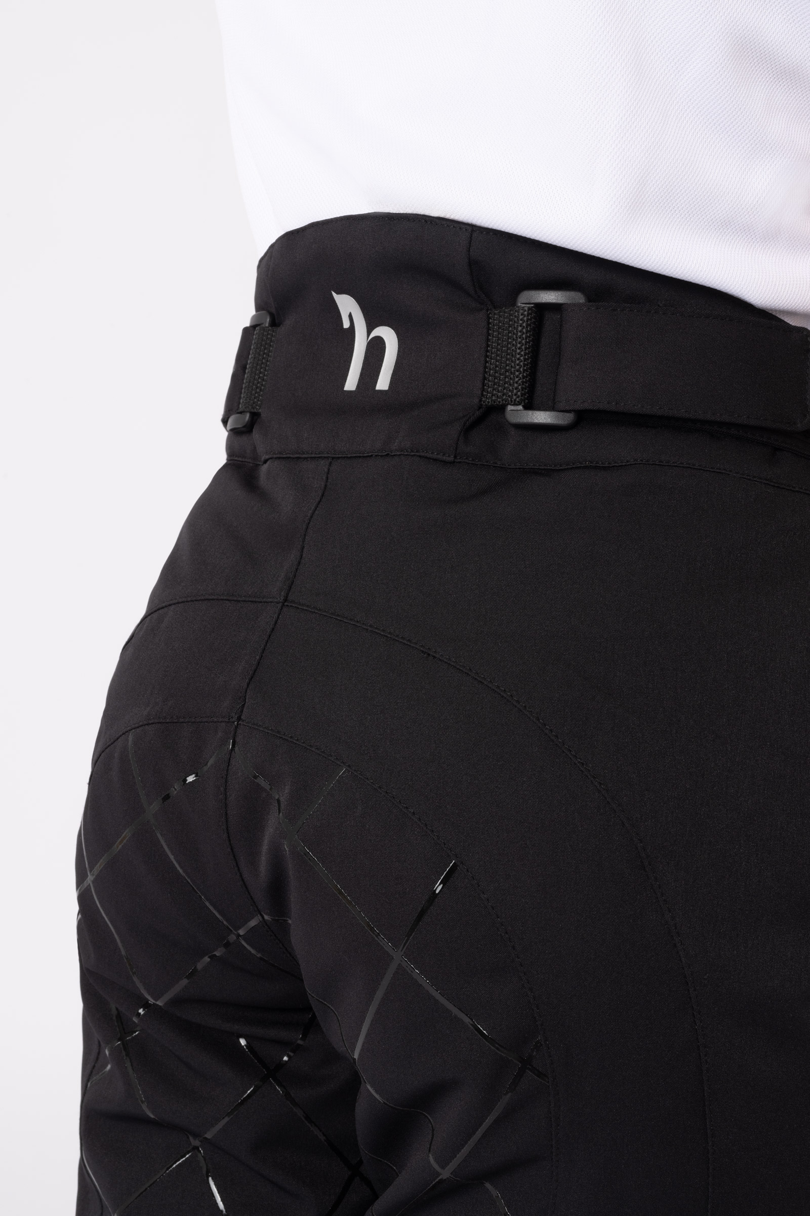 Horze Adeline Pantaloni imbottiti da equitazione con silicone da bambini