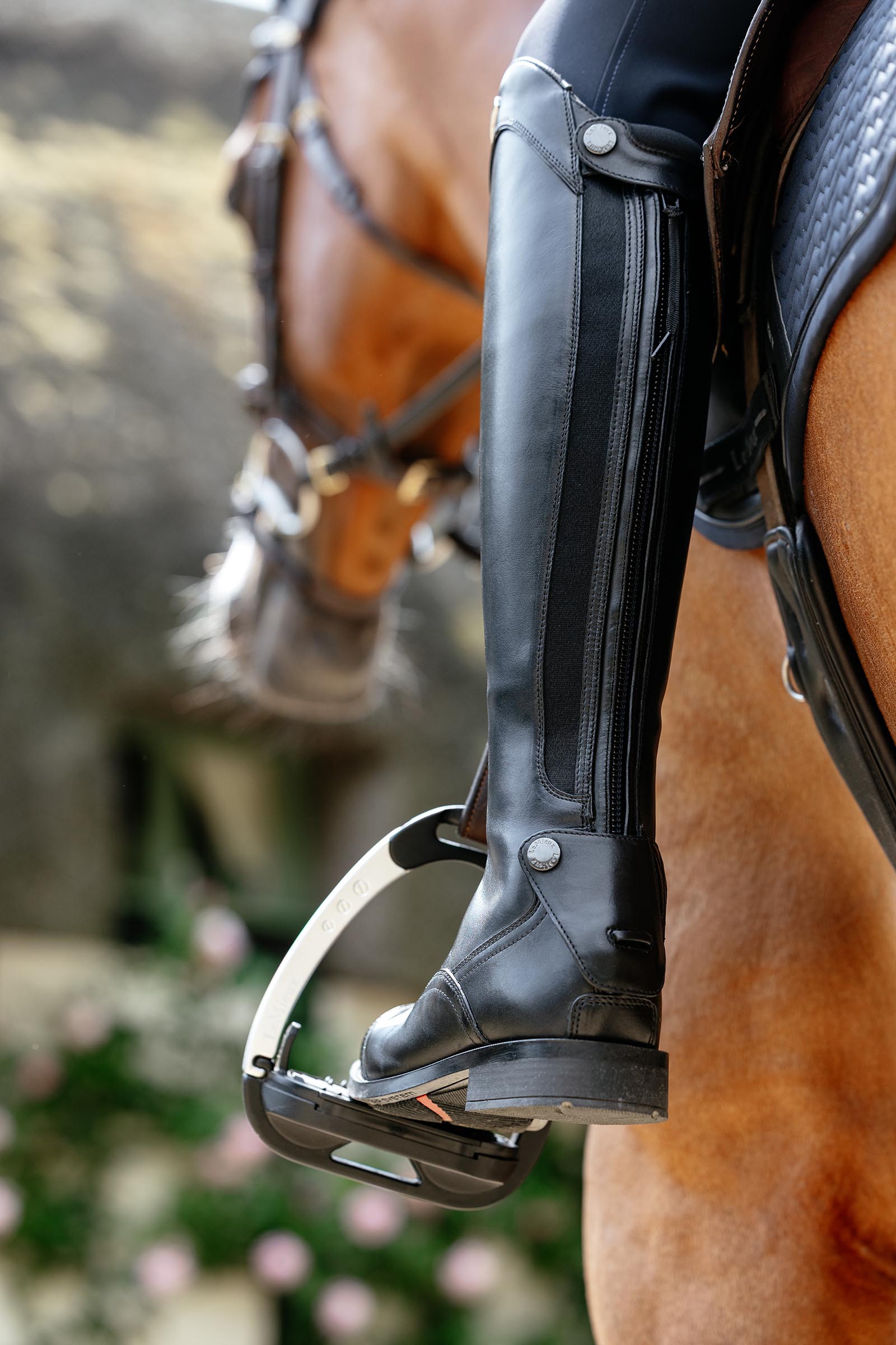 LeMieux stivali da equitazione con lacci, gambale corto