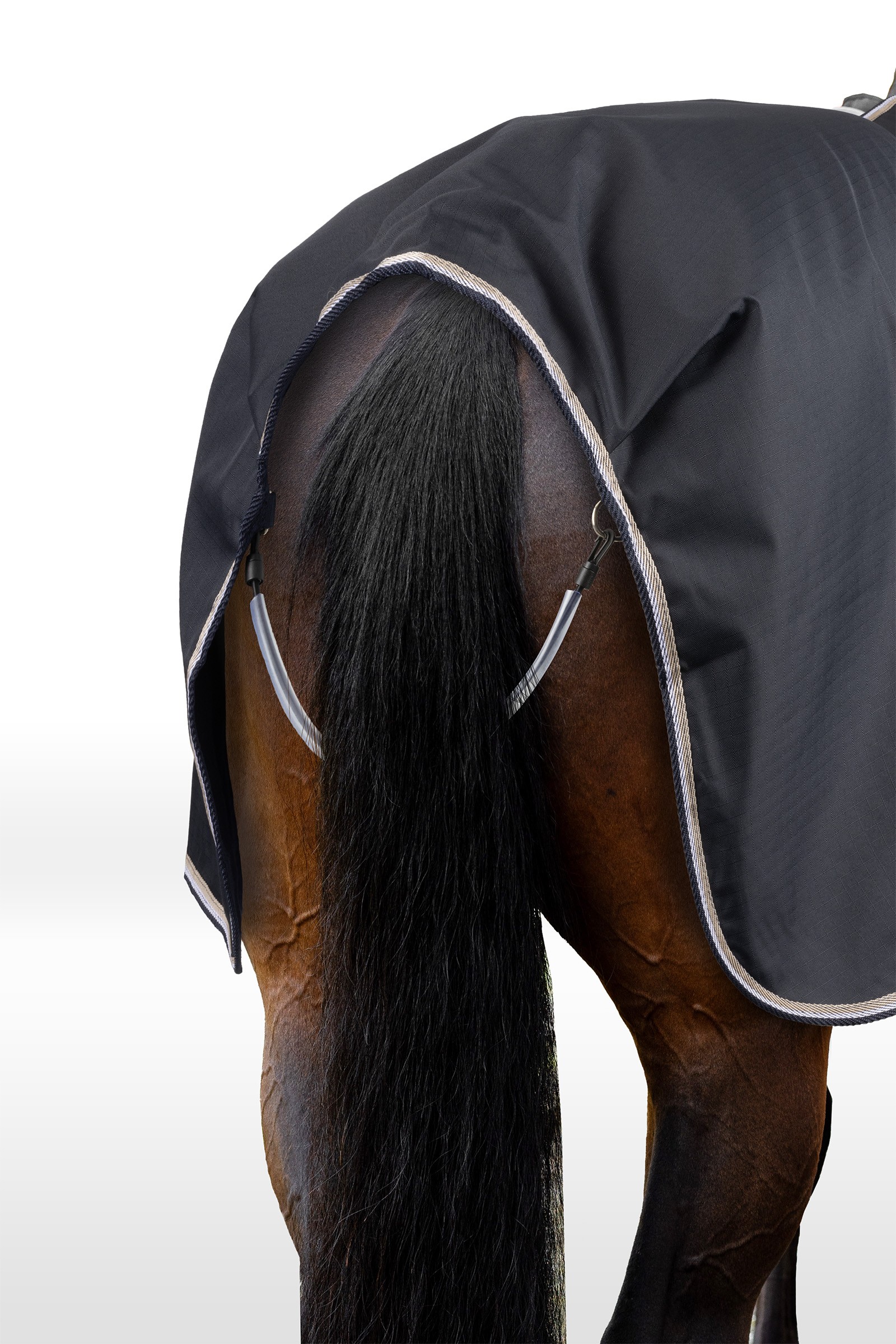 B Vertigo Lachlan 600D Coperta antipioggia da equitazione con fodera in lana