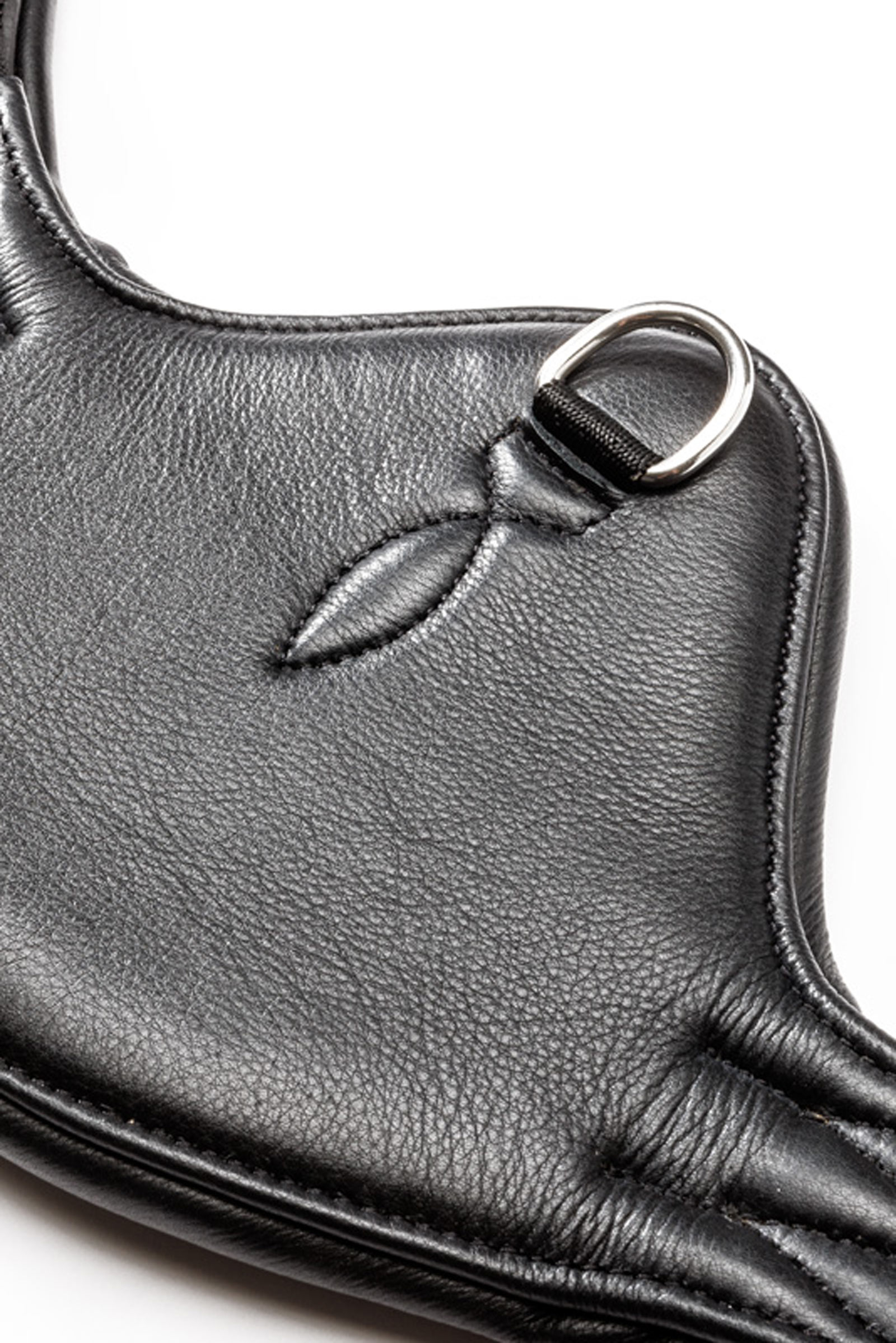 Sottopancia corto Kavalkade in morbida pelle Casper con elastico