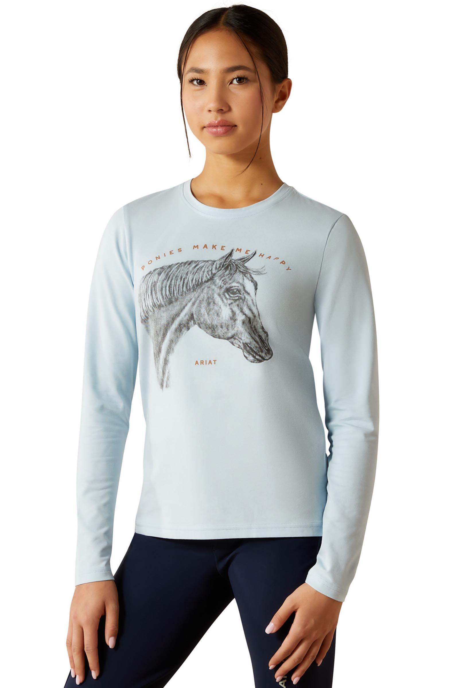 Ariat Happy camicia a maniche lunghe per bambini