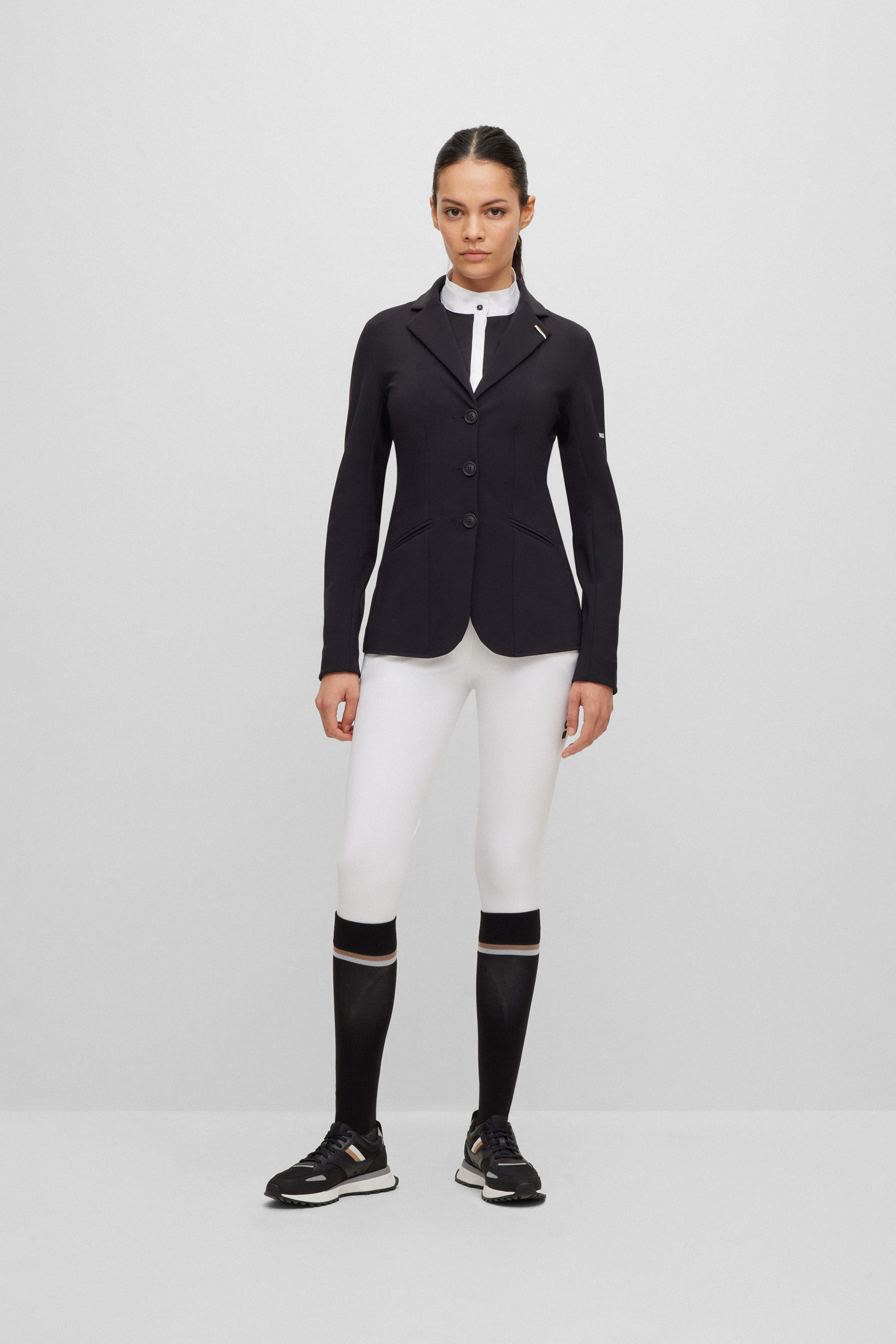 Pantaloni da equitazione con impugnatura completa Boss Heather da donna