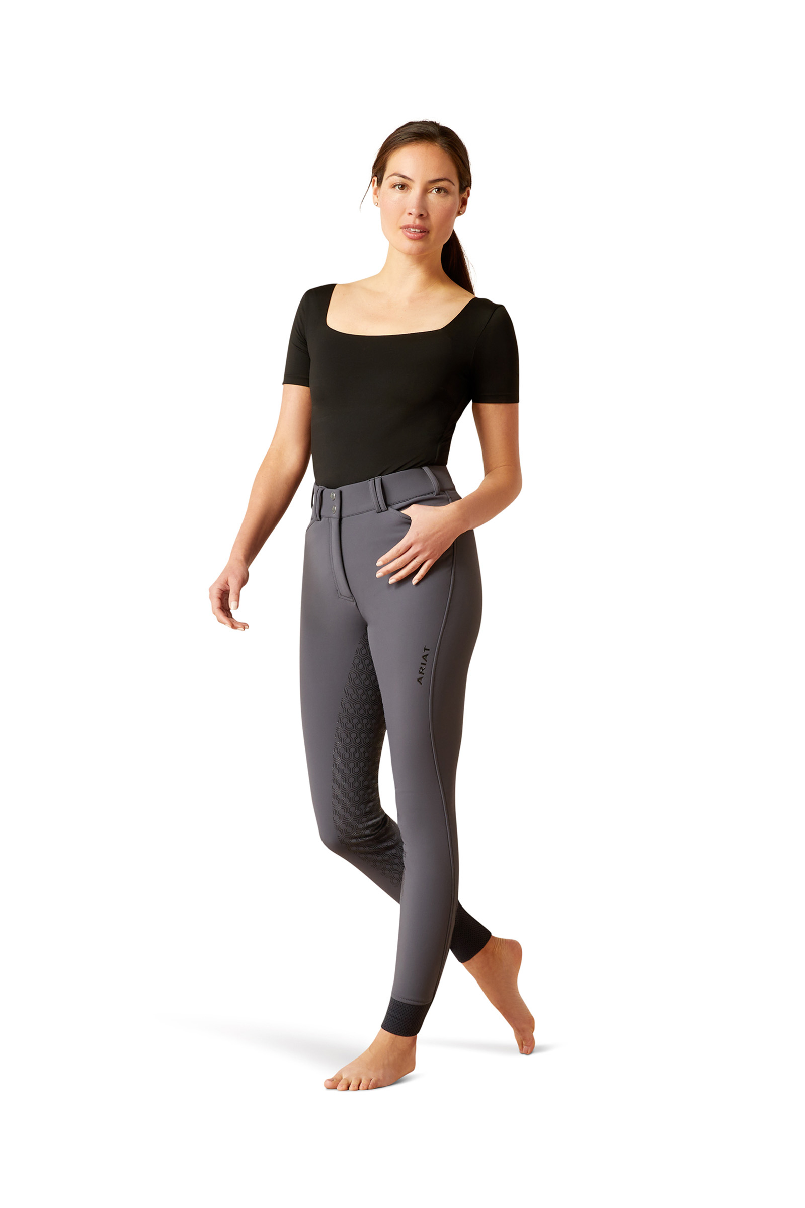 Ariat Tri Factor Frost pantaloni da equitazione imbottiti full seat da donna