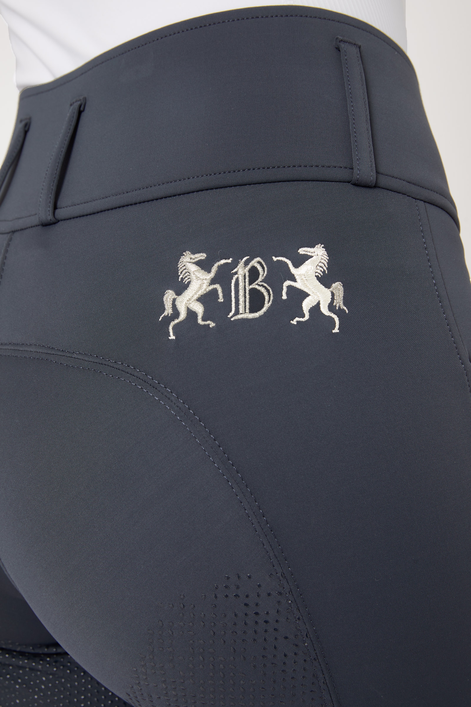 B Vertigo pantaloni da equitazione donna Meghan a vita alta con full seat UPF 50+