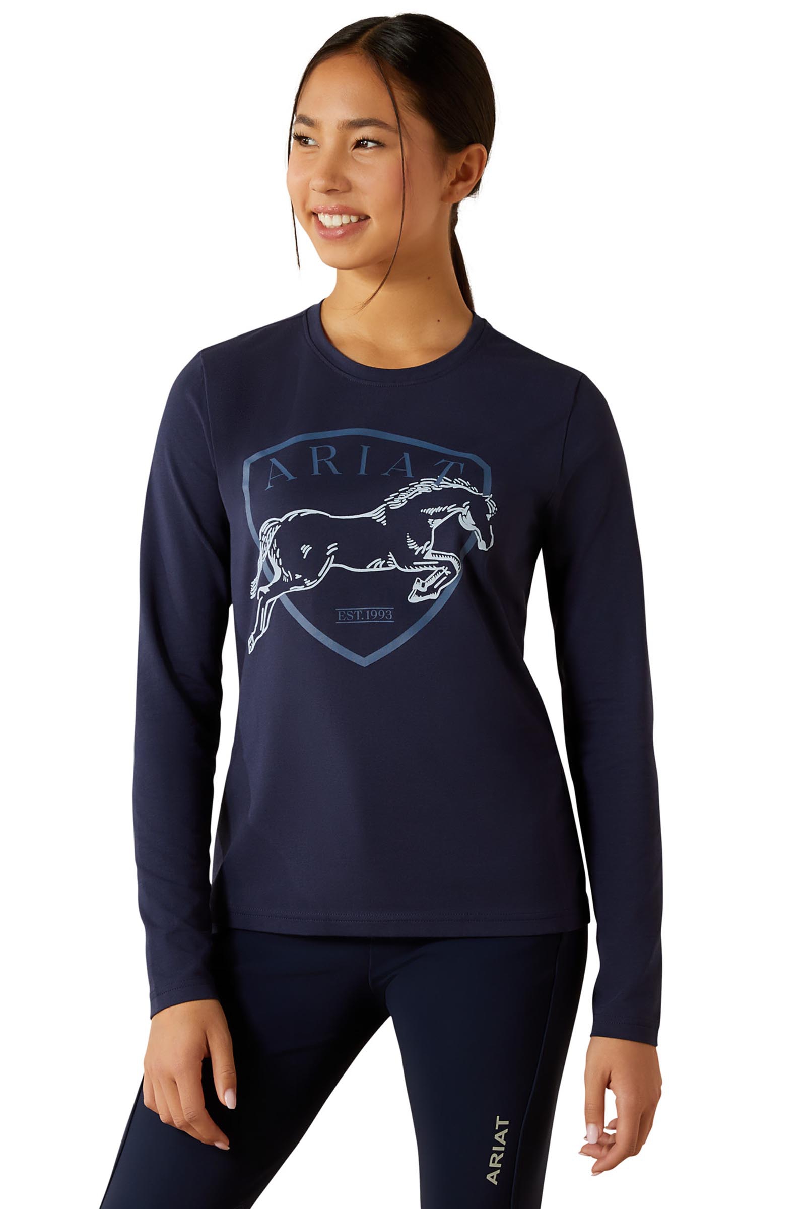 Ariat Liberty Jump camicia a maniche lunghe per bambini