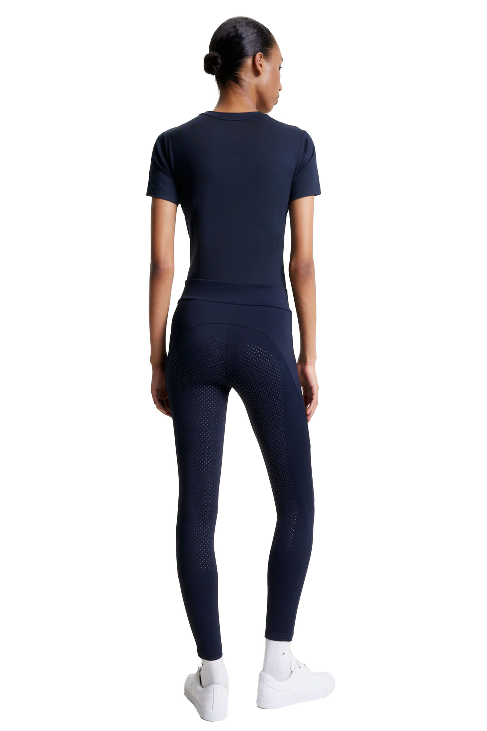 Desert Sky Tommy Hilfiger Equestrian Elmira Leggings con Grip Integrale Tutto l'Anno