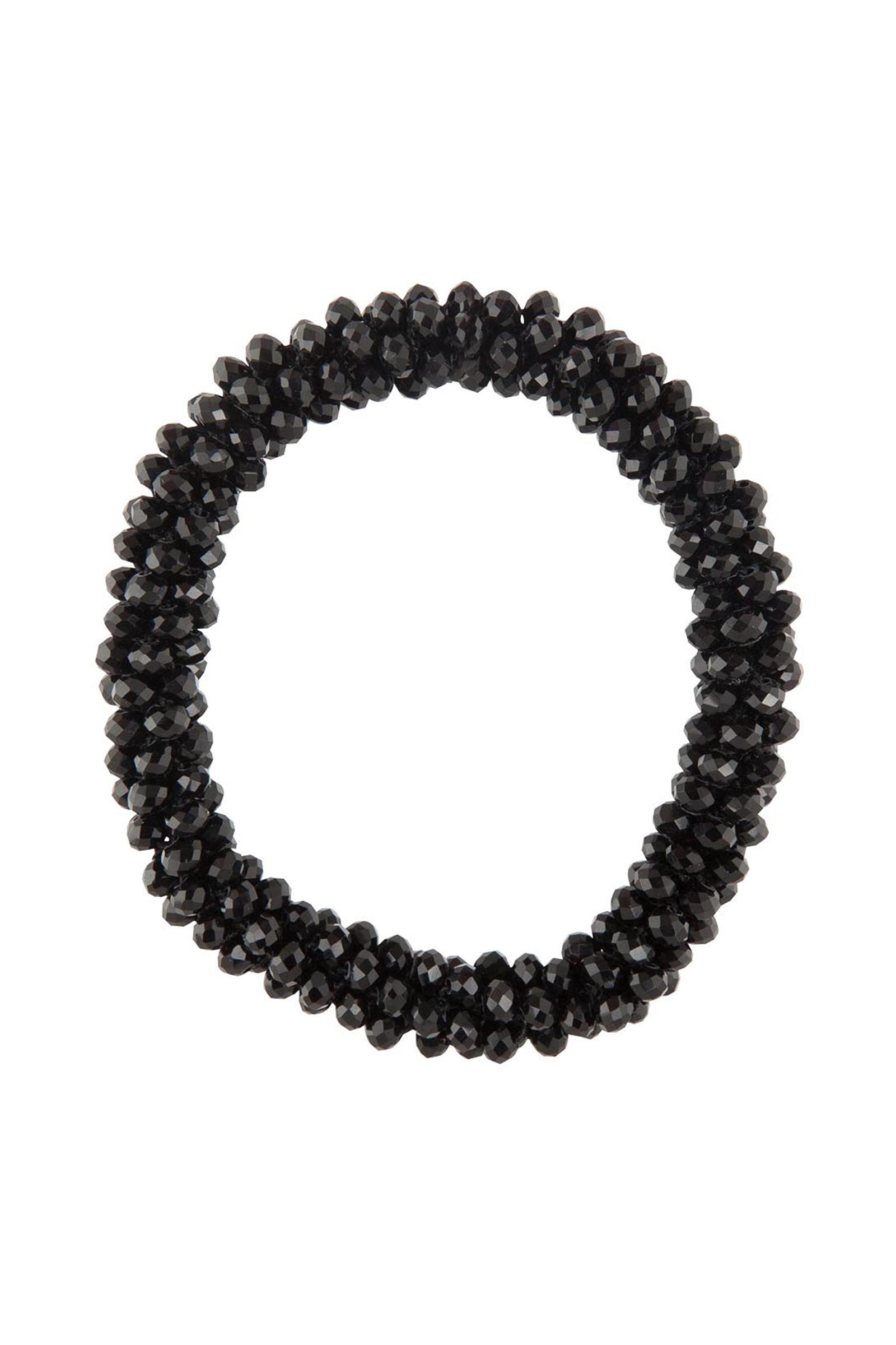 BR Kiki scrunchie con decorazione di cristalli