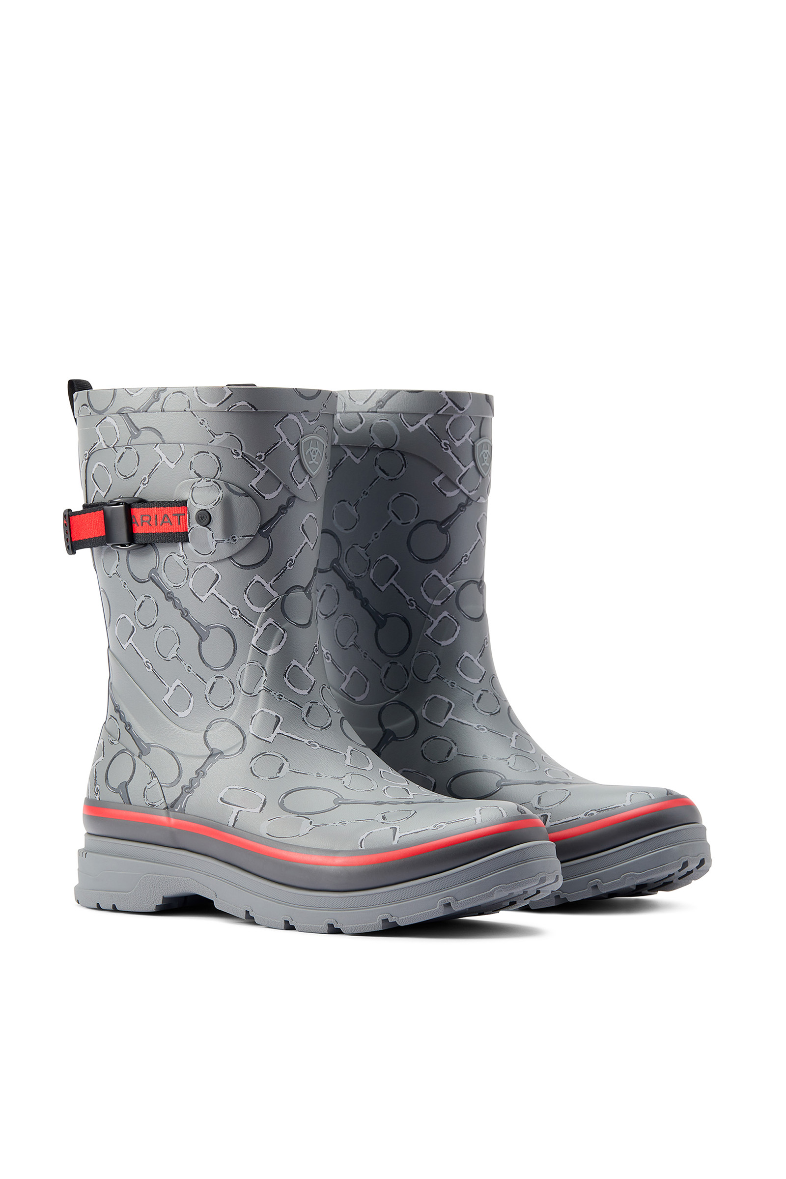 Grey Ariat Kelmarsh Mid Stivali in gomma donna