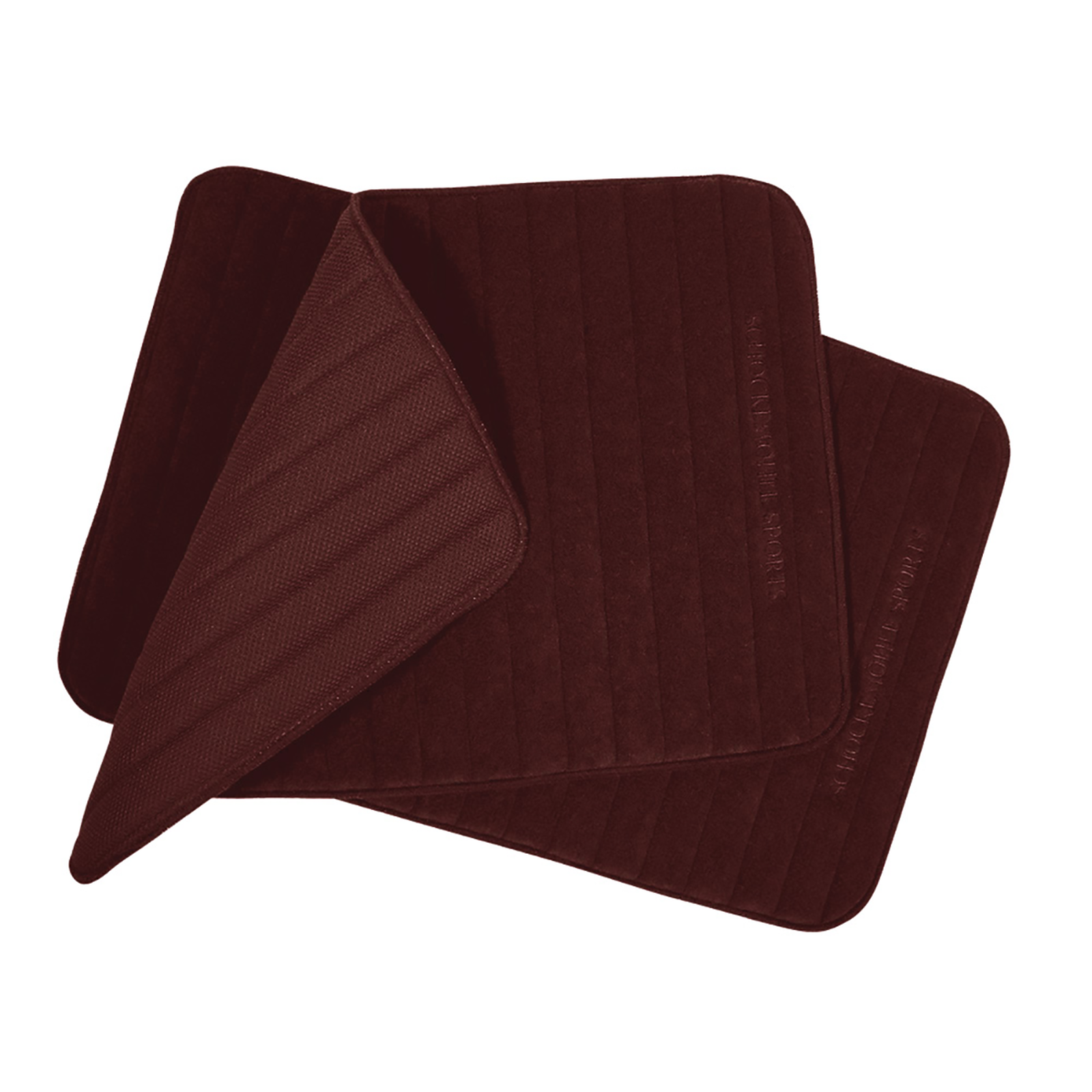 Chocolate Brown Schockemöhle Sports Quick Dry Light (piccolo), Fasce per gambe Quick Dry