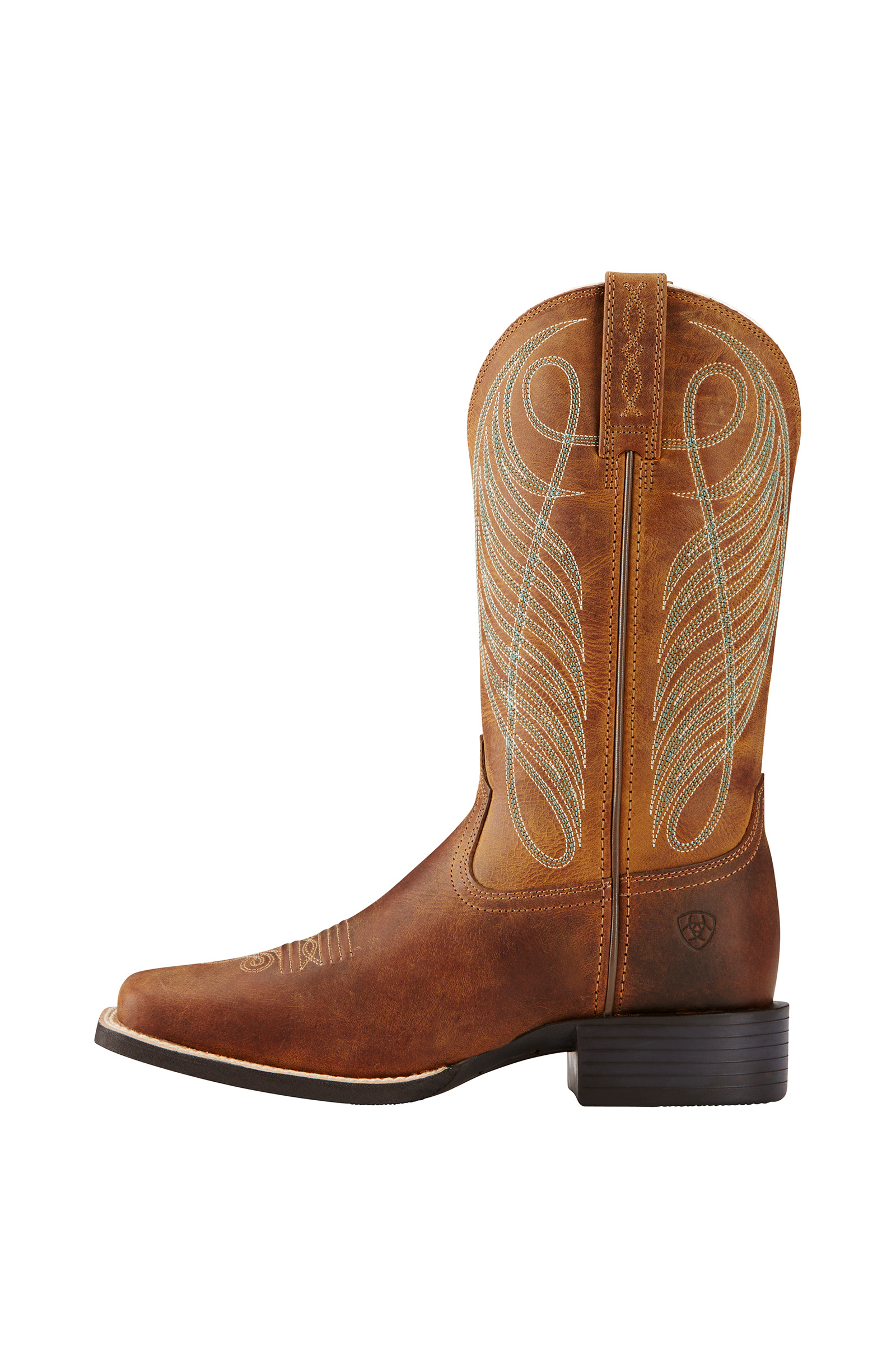 Ariat Round Up Wide Square Toe stivali western da donna