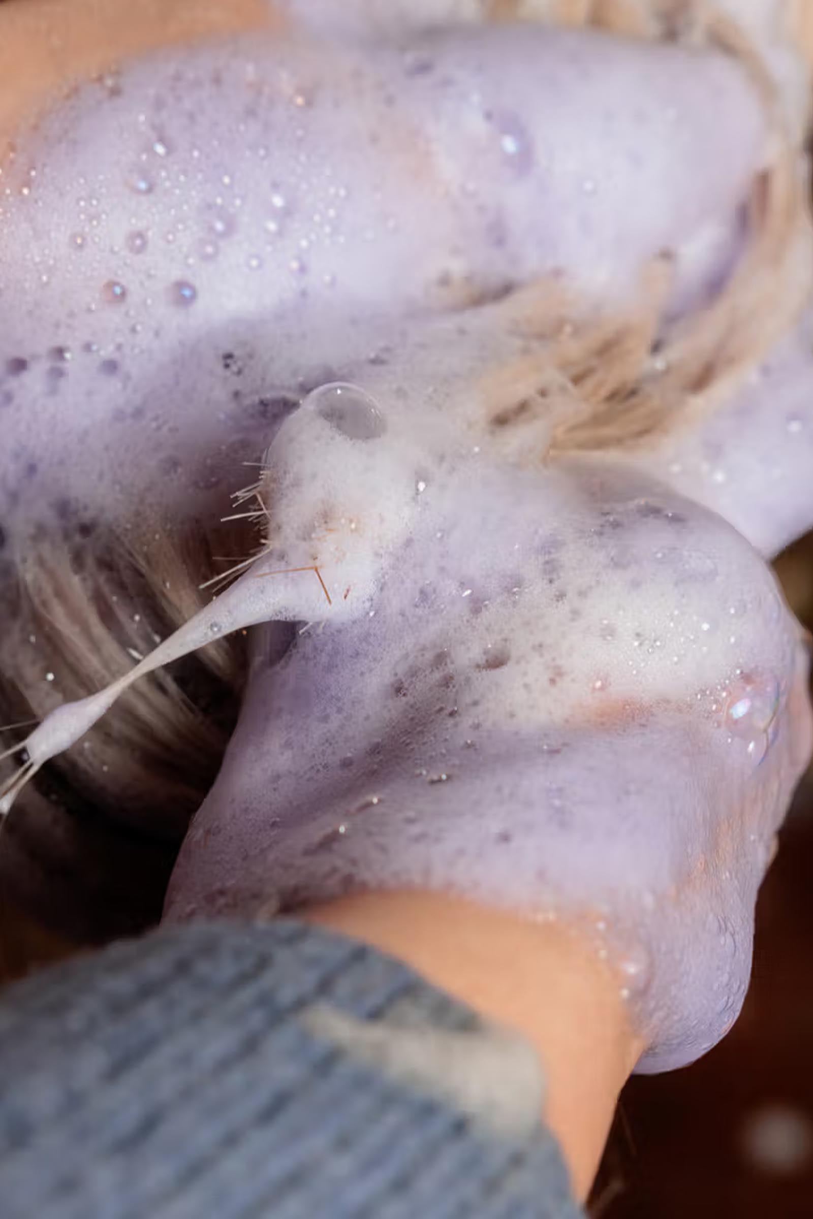 Grooming Deluxe Shampoo viola lucente mandorla, 500 ml