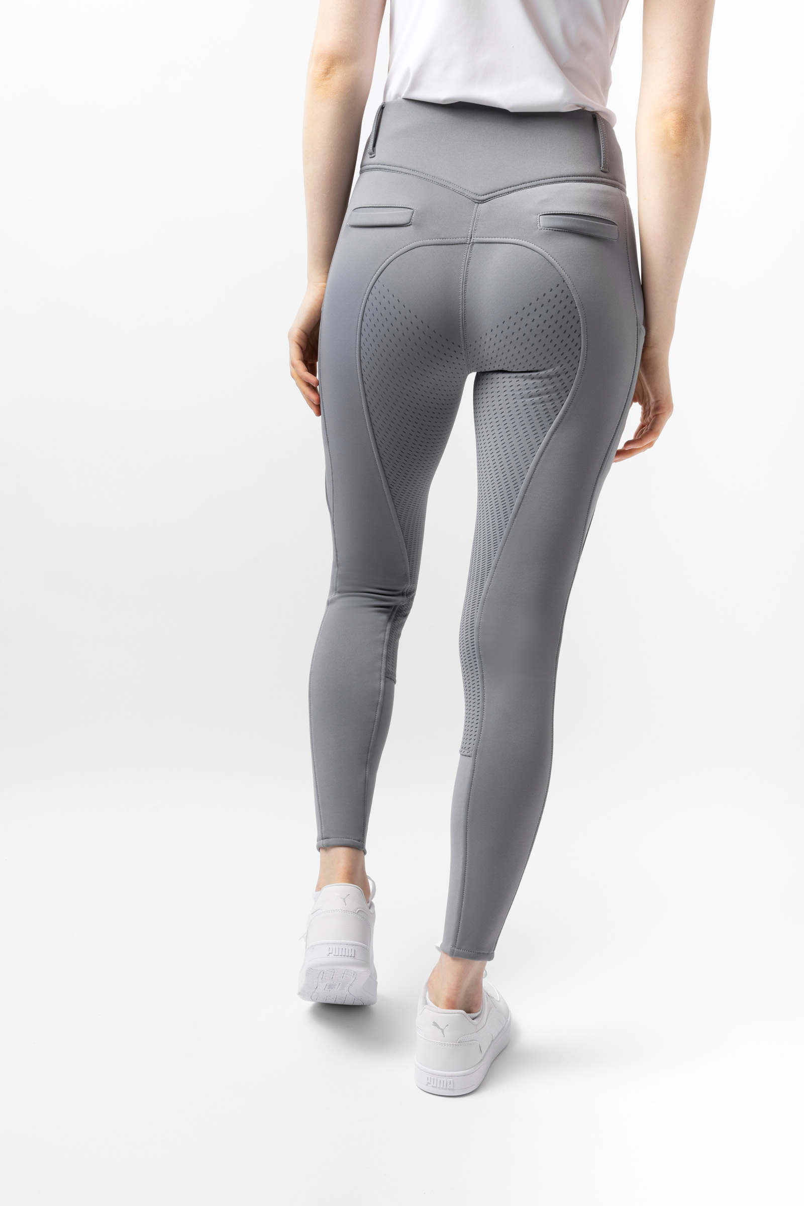 Horze Mira Pantaloni da equitazione termici con full grip per donna