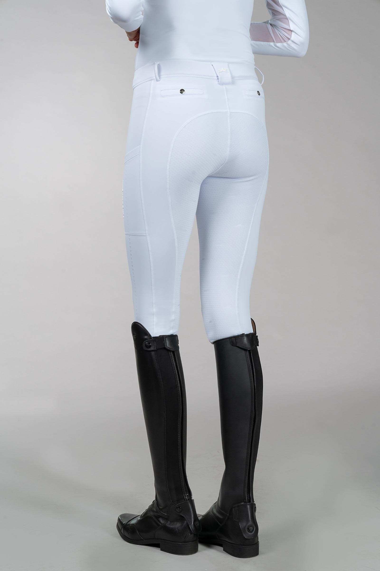 Schockem&ouml;hle Sports Air Sporty Pro leggins da equitazione con full seat da donna