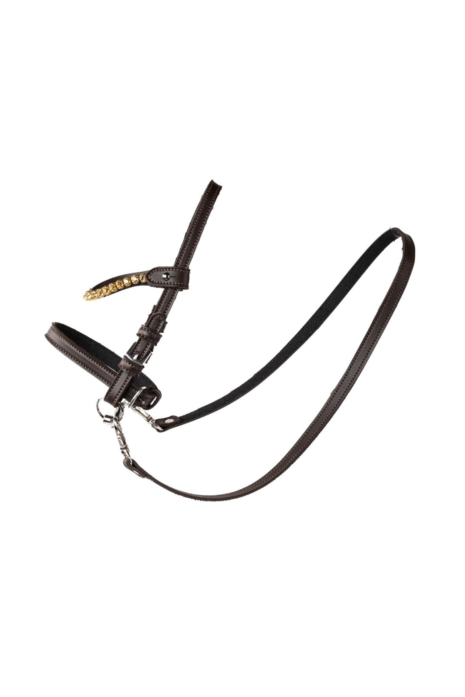 My Hobby Horse testiera in pelle con pietre