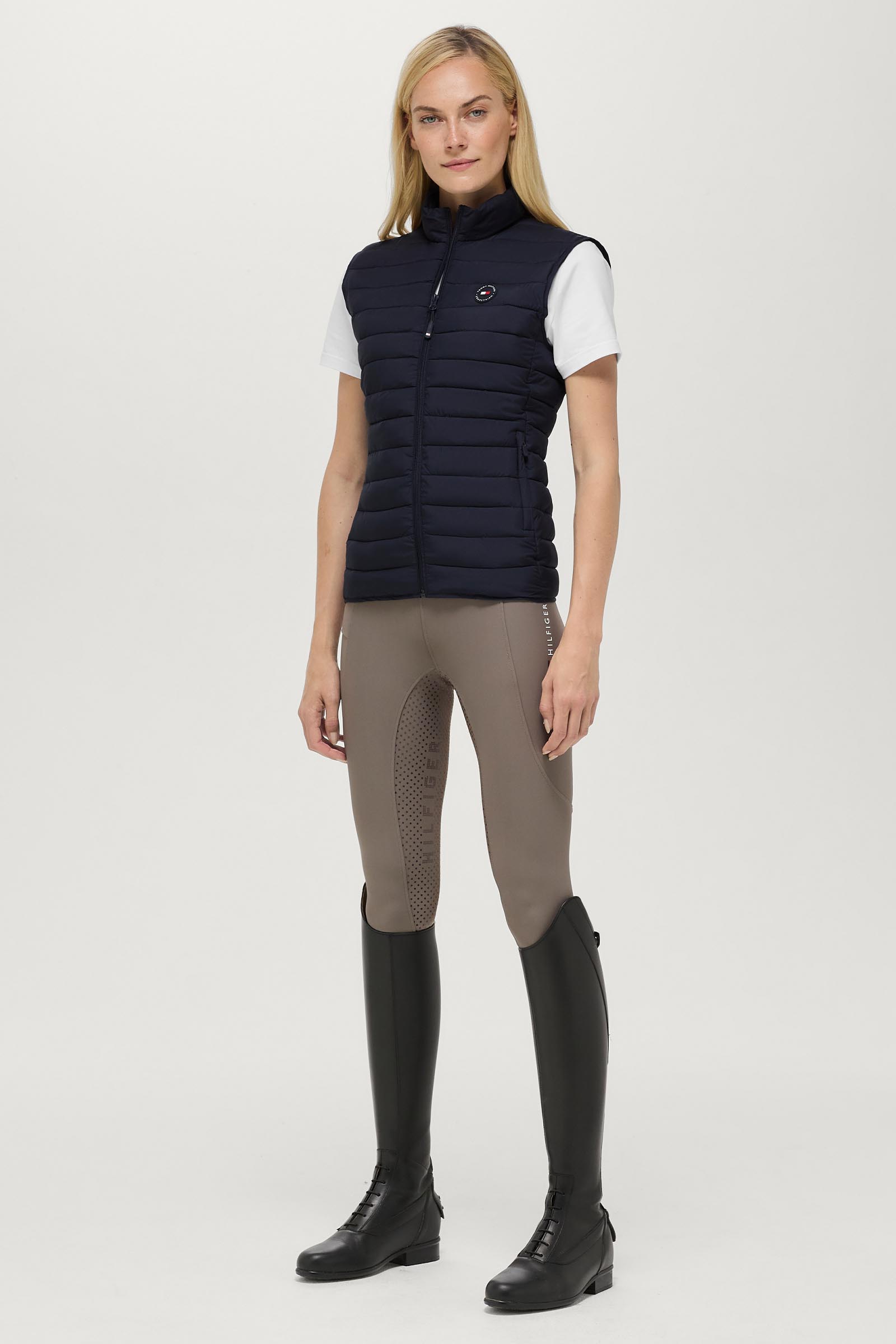 Tommy Hilfiger Equestrian Serano gilet trapuntato donna