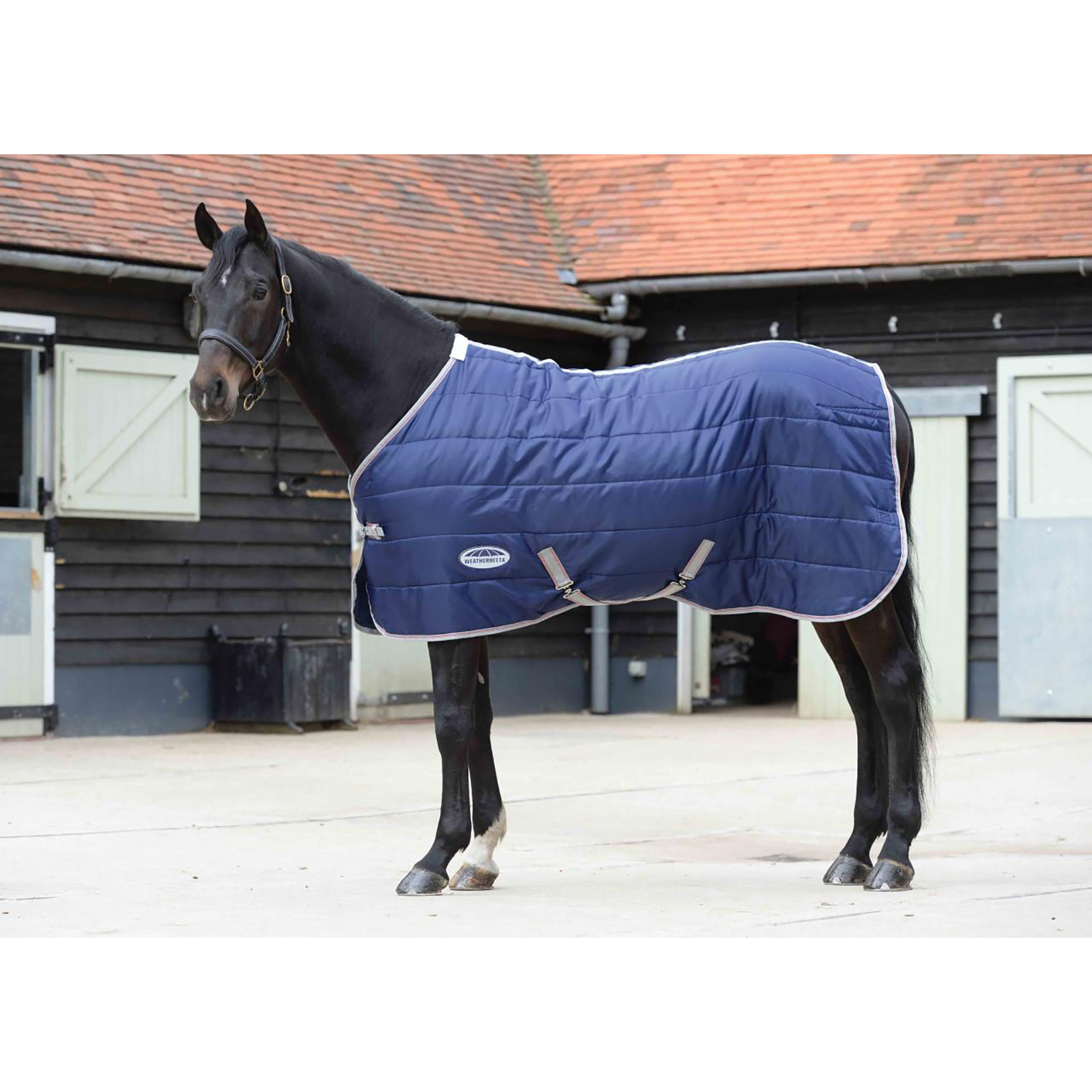 WeatherBeeta ComFiTec coperta da box trapuntata a canali, 110 g