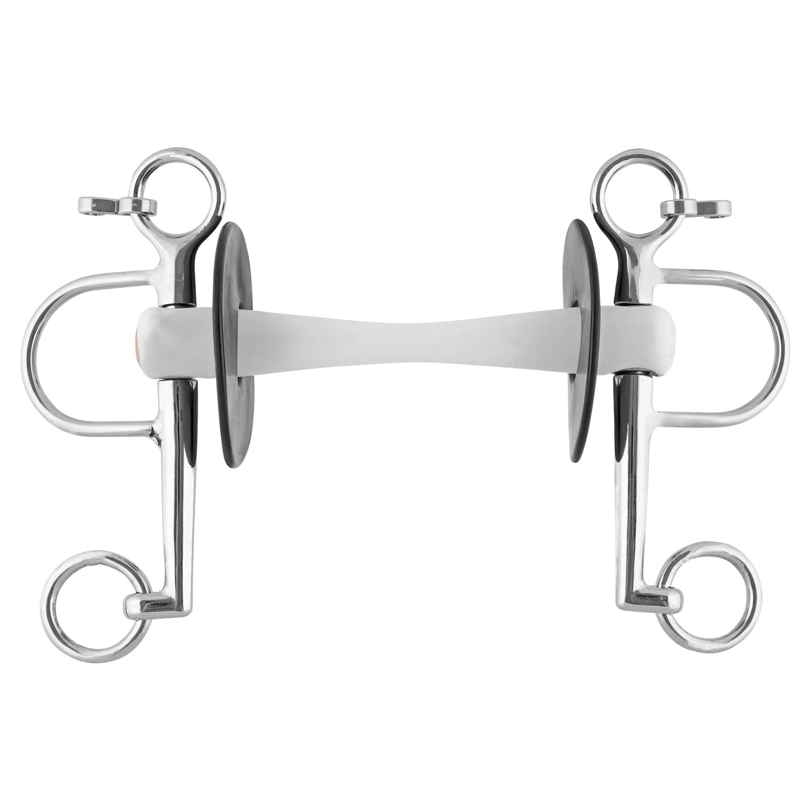 Sprenger Nathe Morso Pelham 20 mm con imboccatura Mullen flessibile e guance corte (guancia inferiore anello 5,5 cm)