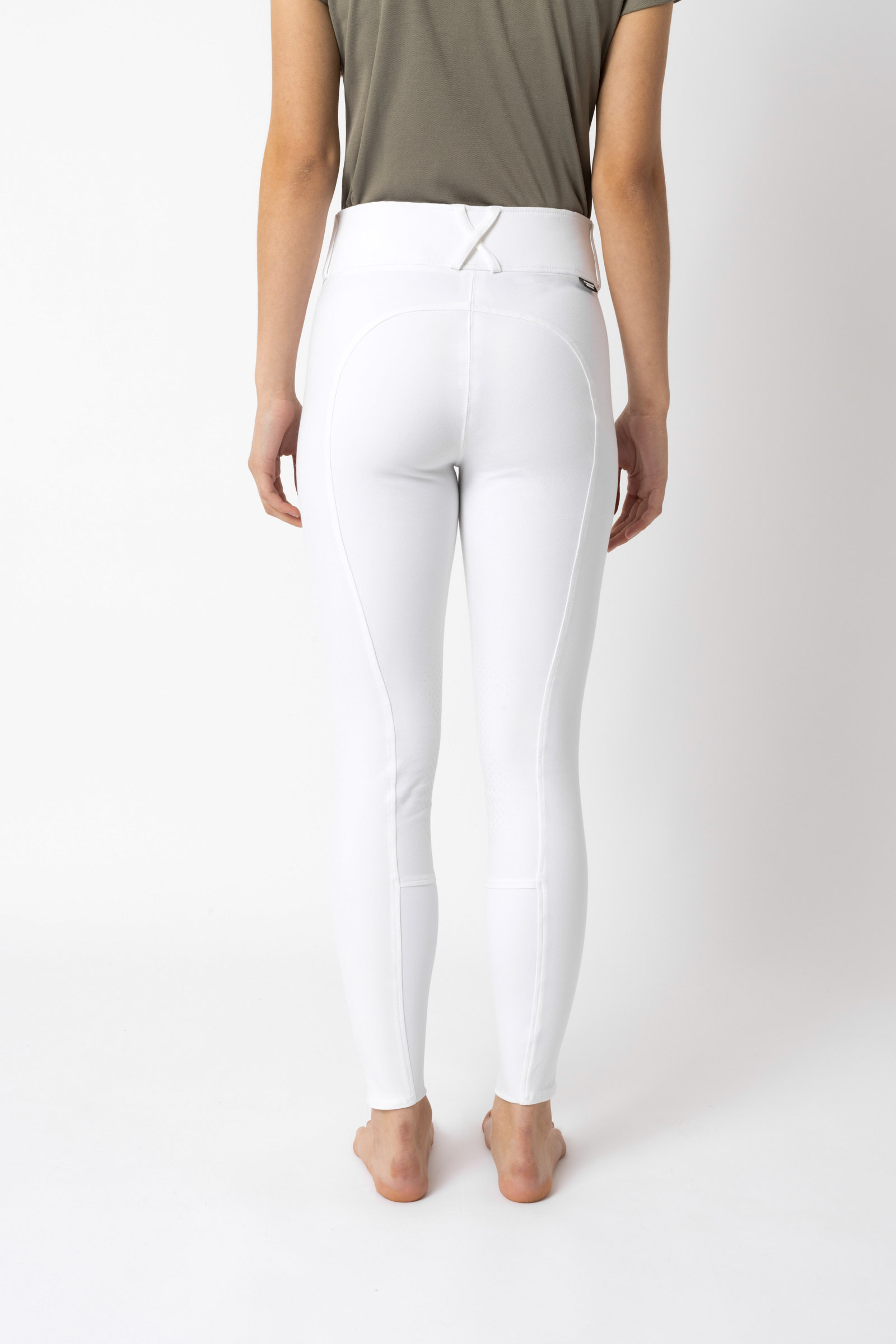 Horze Grand Prix II Pantaloni da equitazione con grip al ginocchio in silicone da donna