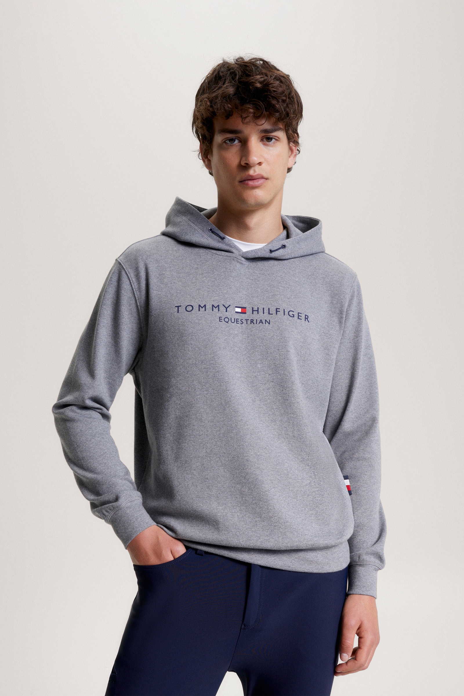 Felpa con cappuccio Tommy Hilfiger Equestrian Williamsburg con motivo