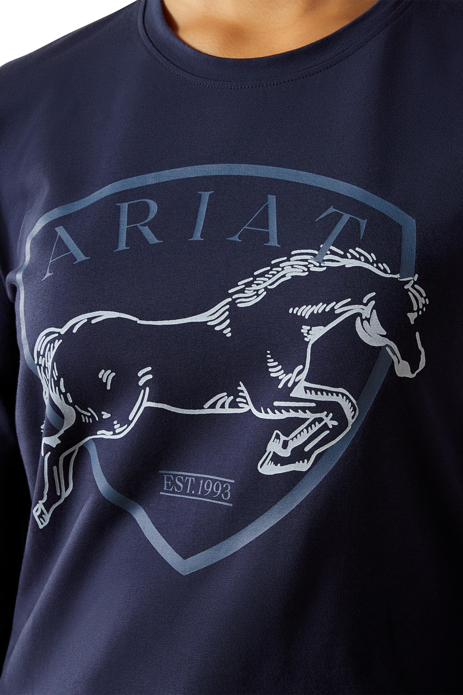 Ariat Liberty Jump camicia a maniche lunghe per bambini