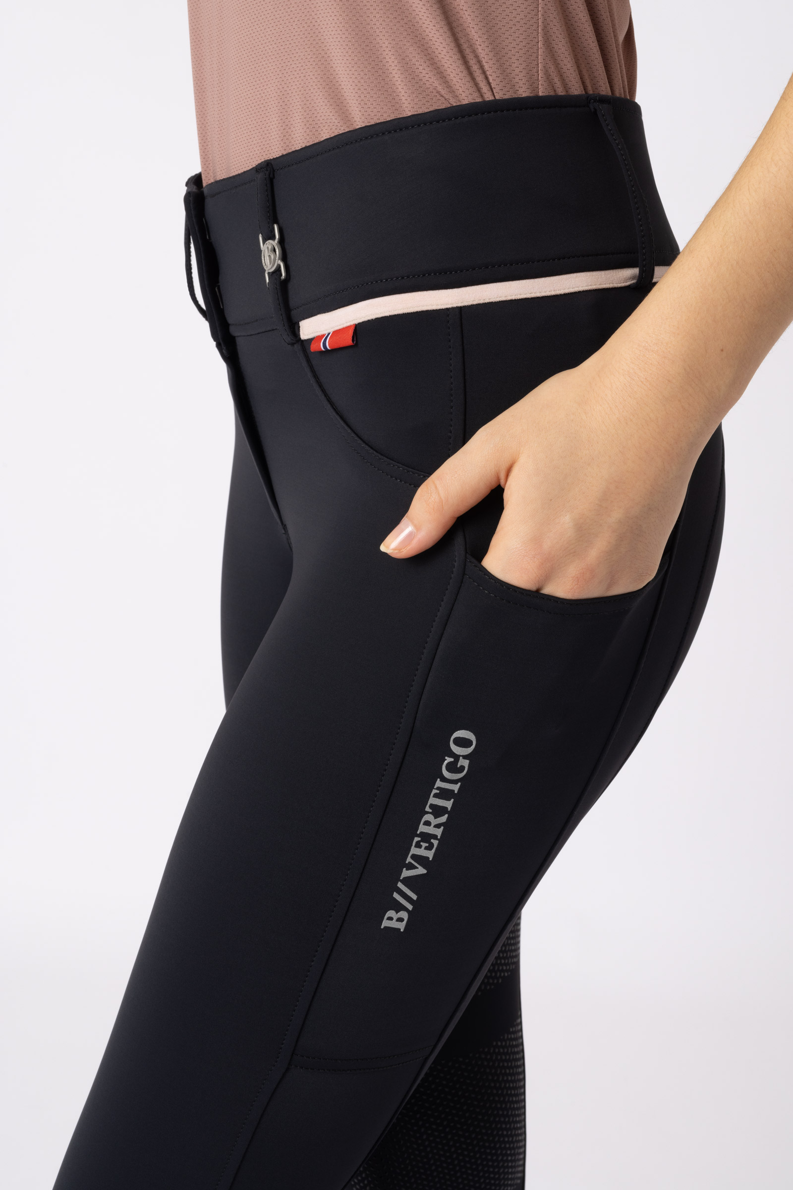 B Vertigo Elea Pantaloni da equitazione con full grip da donna
