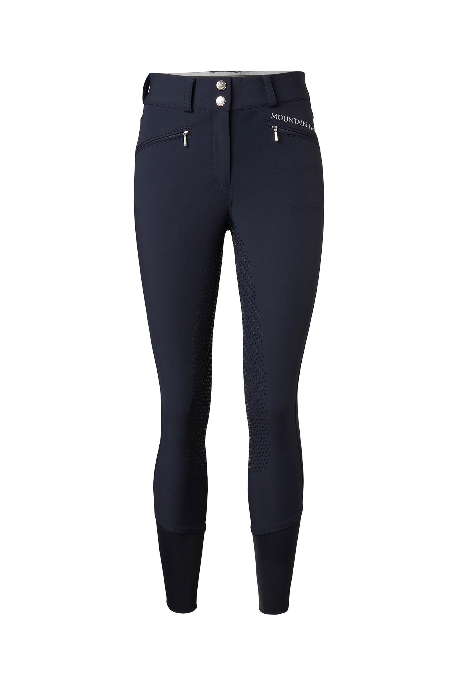 Mountain Horse Diana pantaloni da equitazione con full seat per donna in pelle sintetica