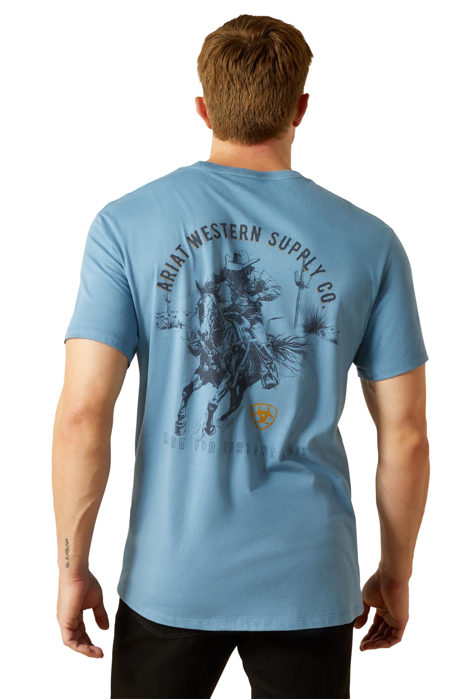 Ariat Blazing Saddle t-shirt da uomo