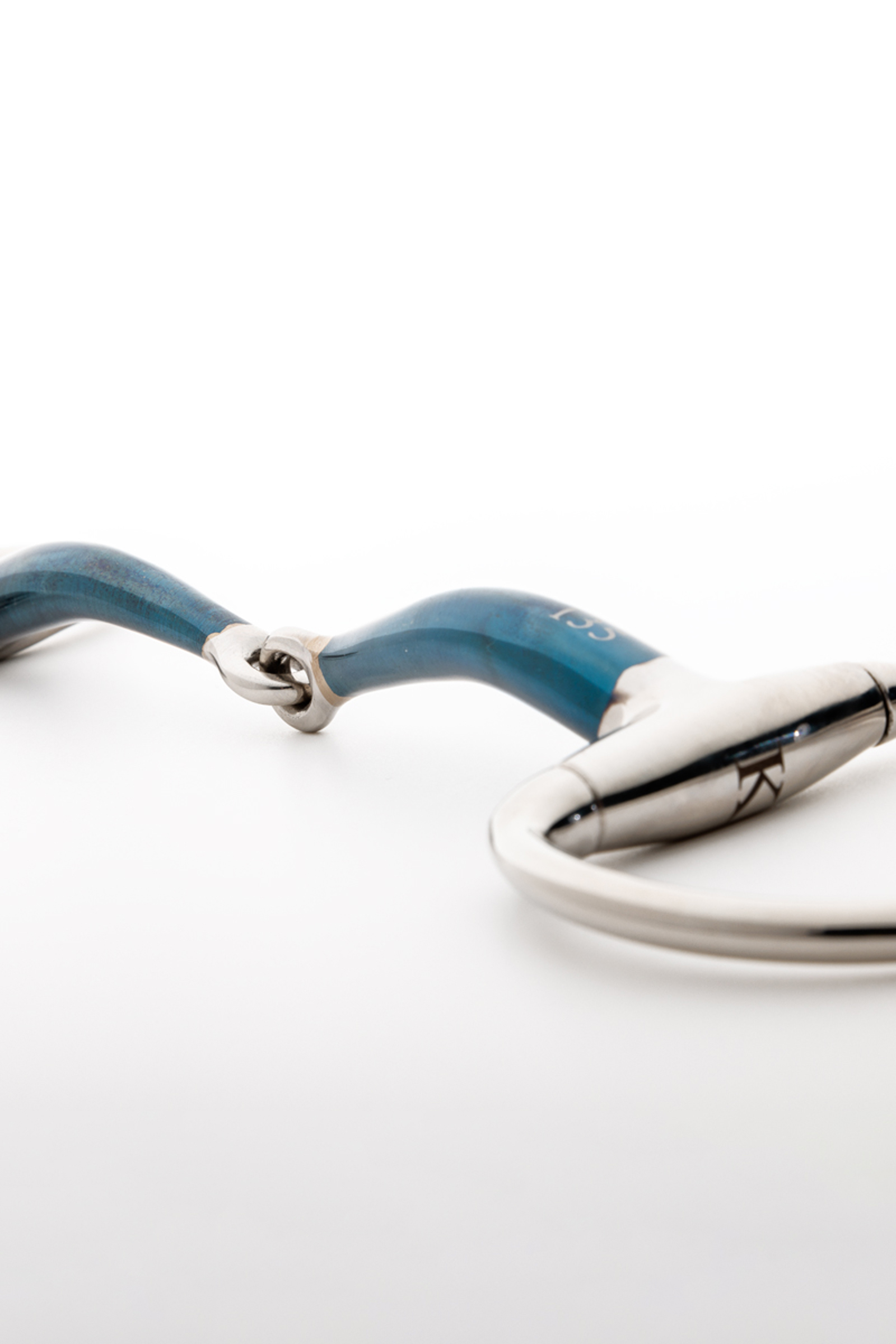 Kavalkade Morso ergonomico Eggbutt, semplice articolato, 14 mm