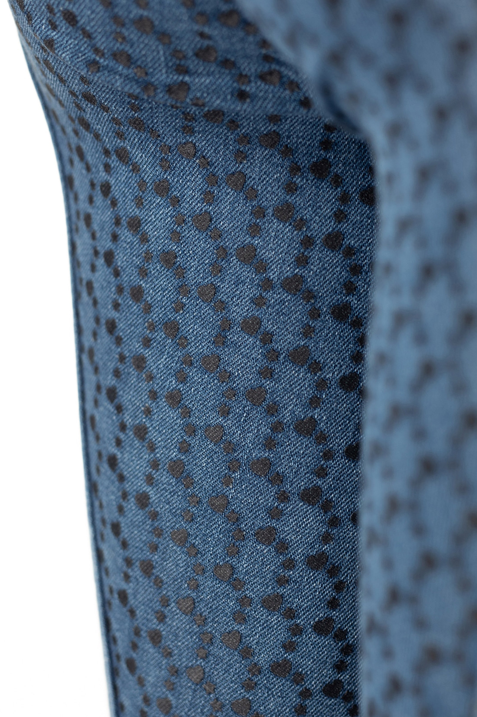 Pantaloni da equitazione Horze Poppy, in silicone, denim, bambini