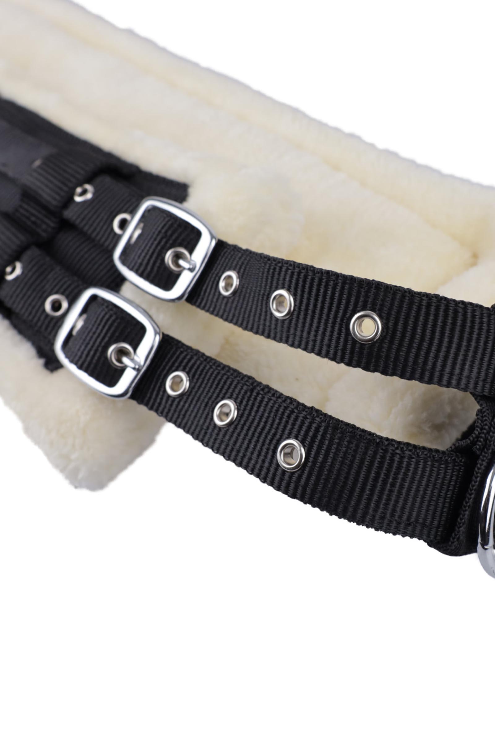 USG sottopancia da lavoro alla longhina con imbottitura in pelliccia sintetica