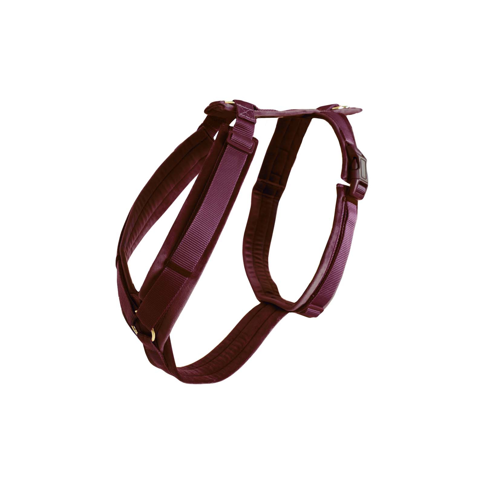 Dark Red Kentucky Dogwear Pettorina Velvet Active