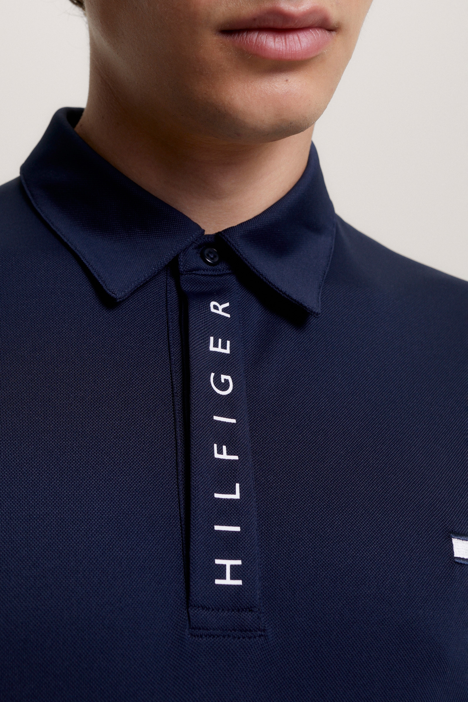 Polo Tommy Hilfiger Equestrian Harlem a maniche corte con logo