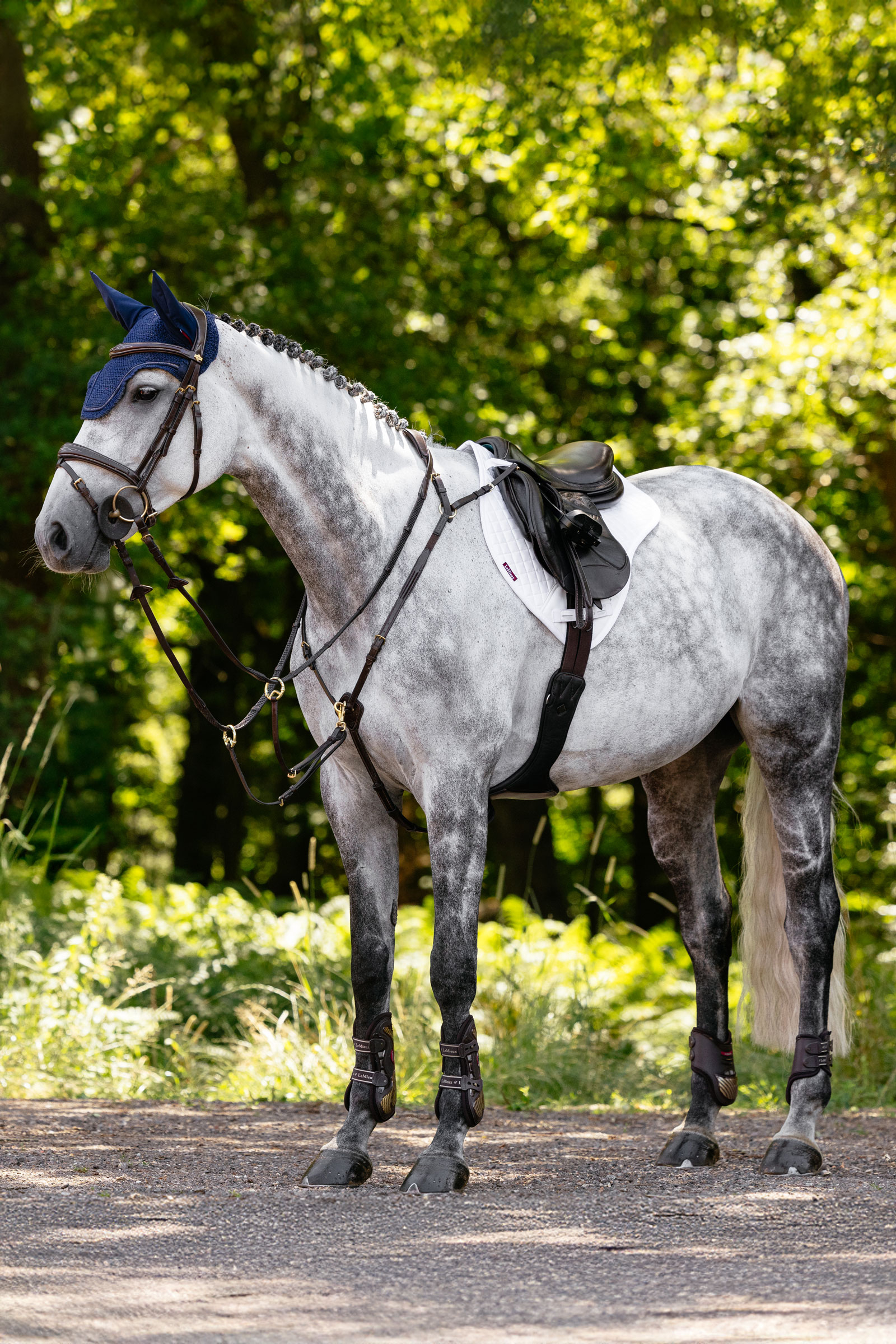LeMieux mezzo sottosella quadrato close contact in cotone