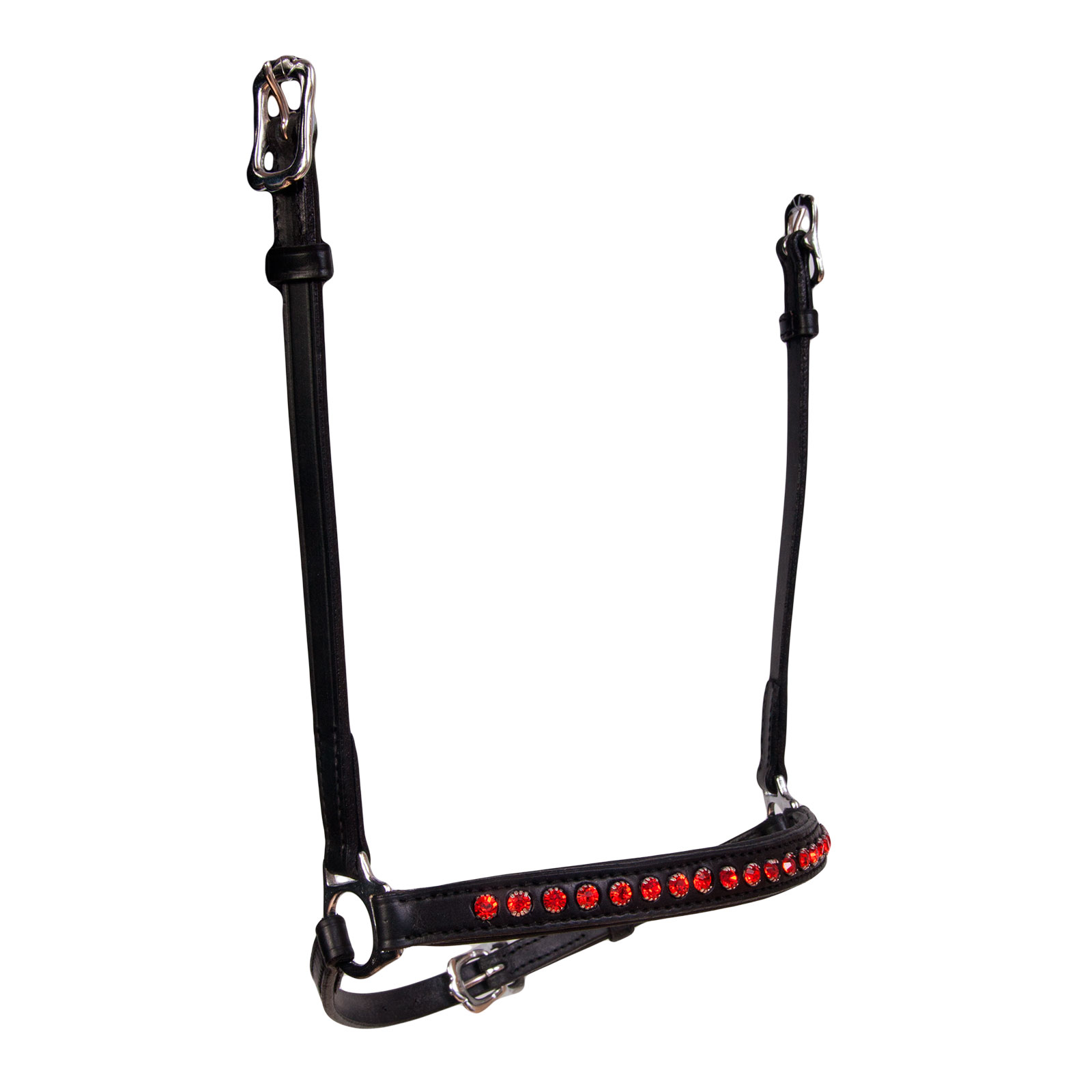 Black/Red Nasello Hannoveran Karlslund, 1 fila di cristalli