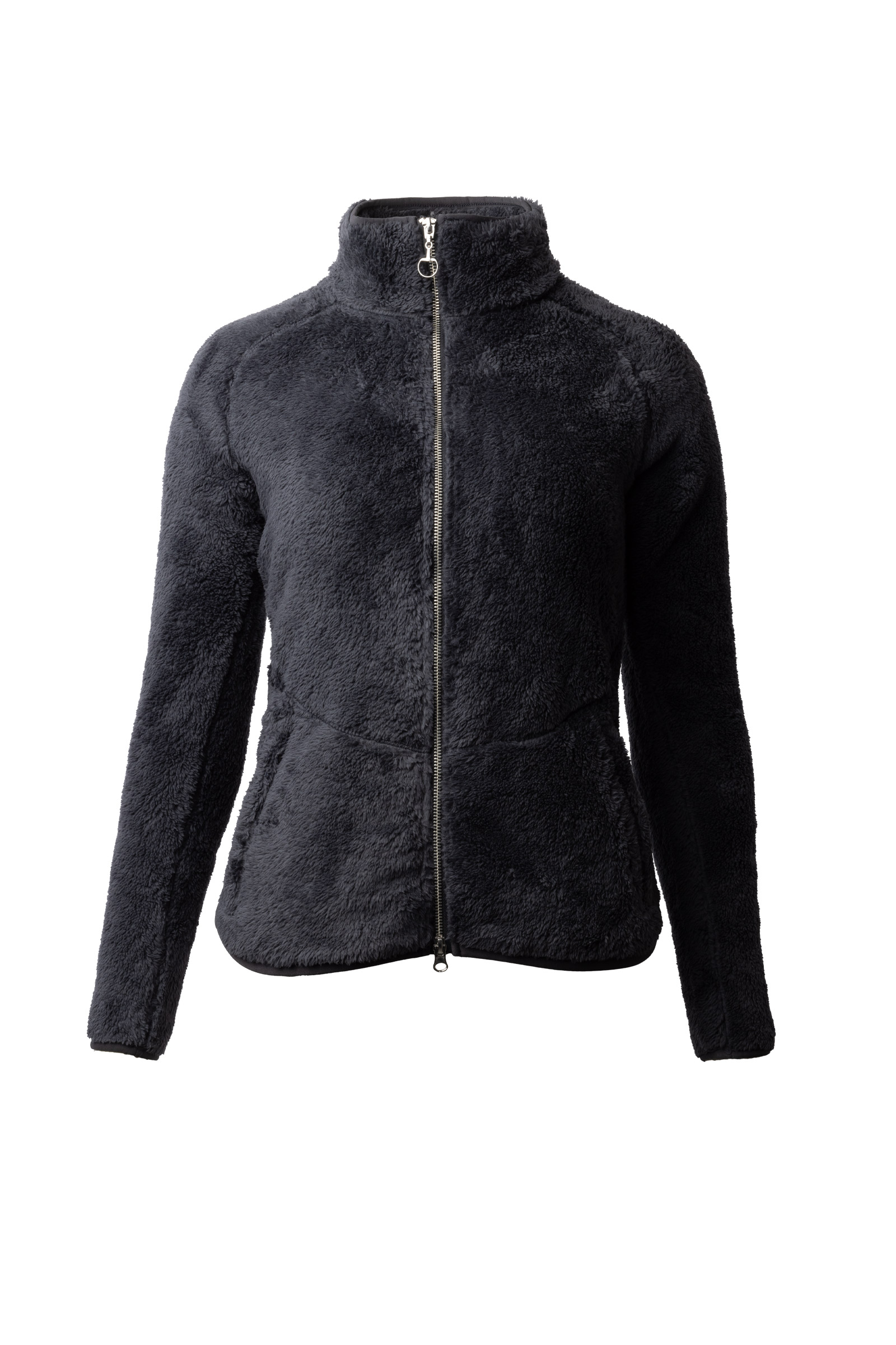 Dark Navy Horze Merida Giacca in pile Teddy da donna